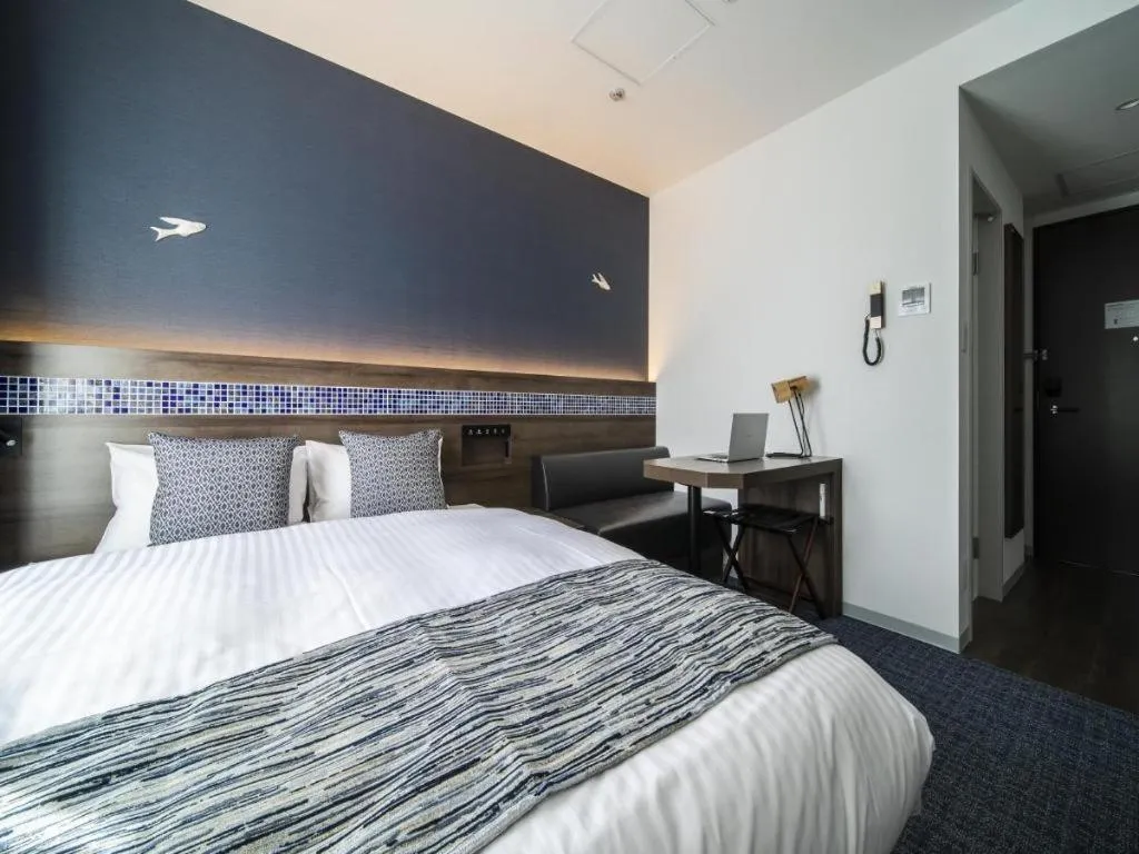 Bed in Goto Tsubaki Hotel