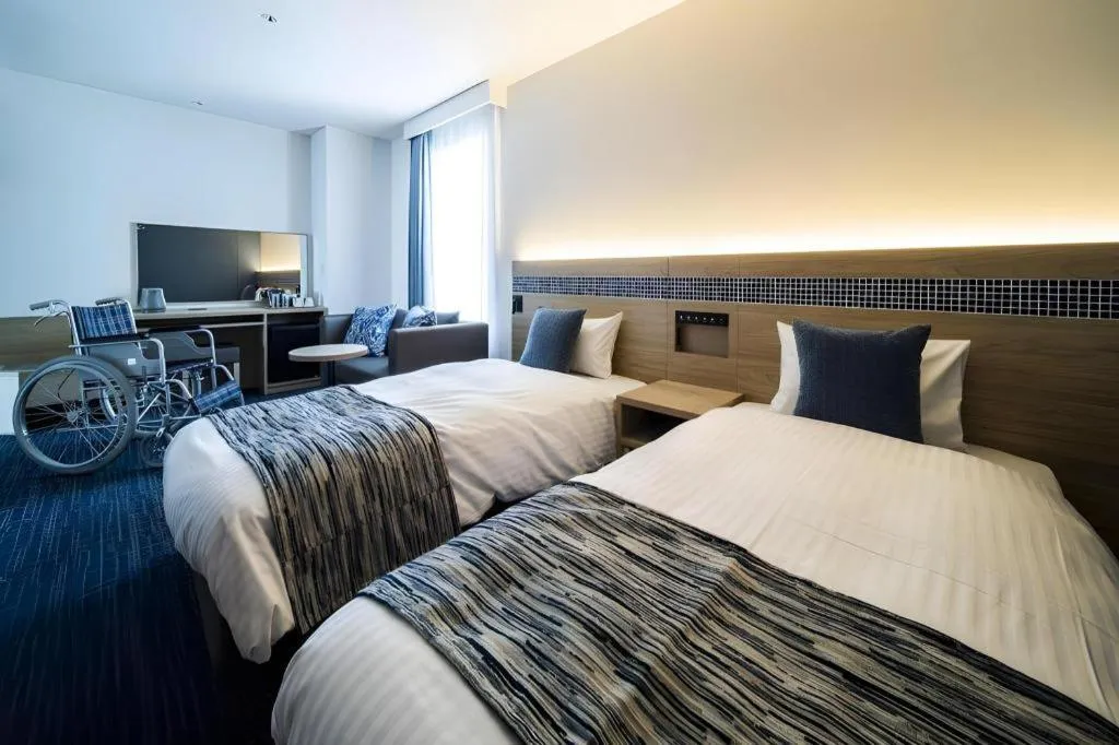 Bed in Goto Tsubaki Hotel