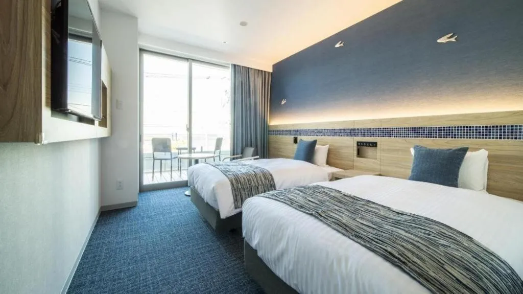 Bed in Goto Tsubaki Hotel