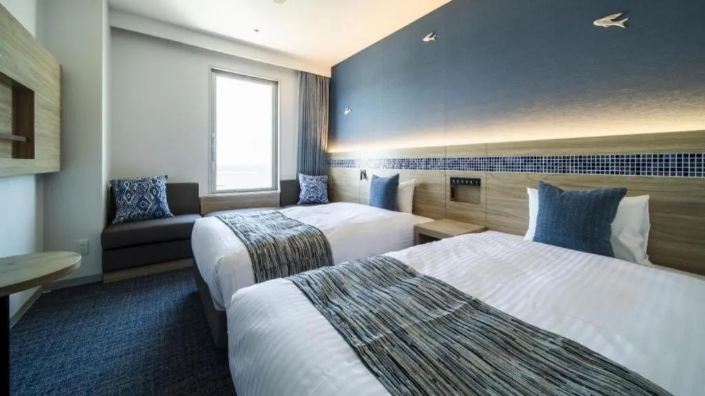 Bed in Goto Tsubaki Hotel