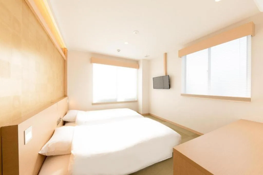 Bed in NAMBA EBISU HOTEL