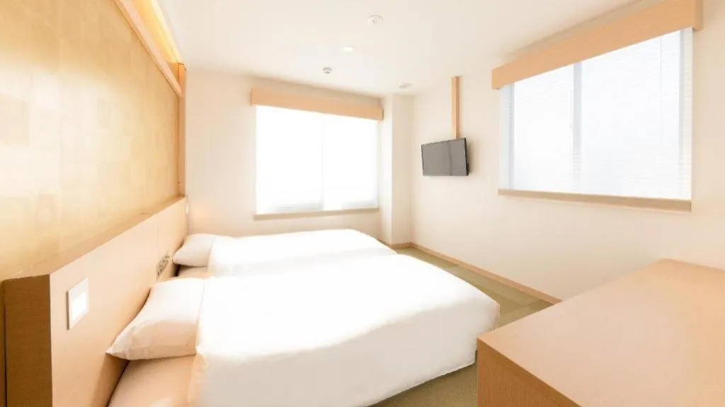 Bed in NAMBA EBISU HOTEL