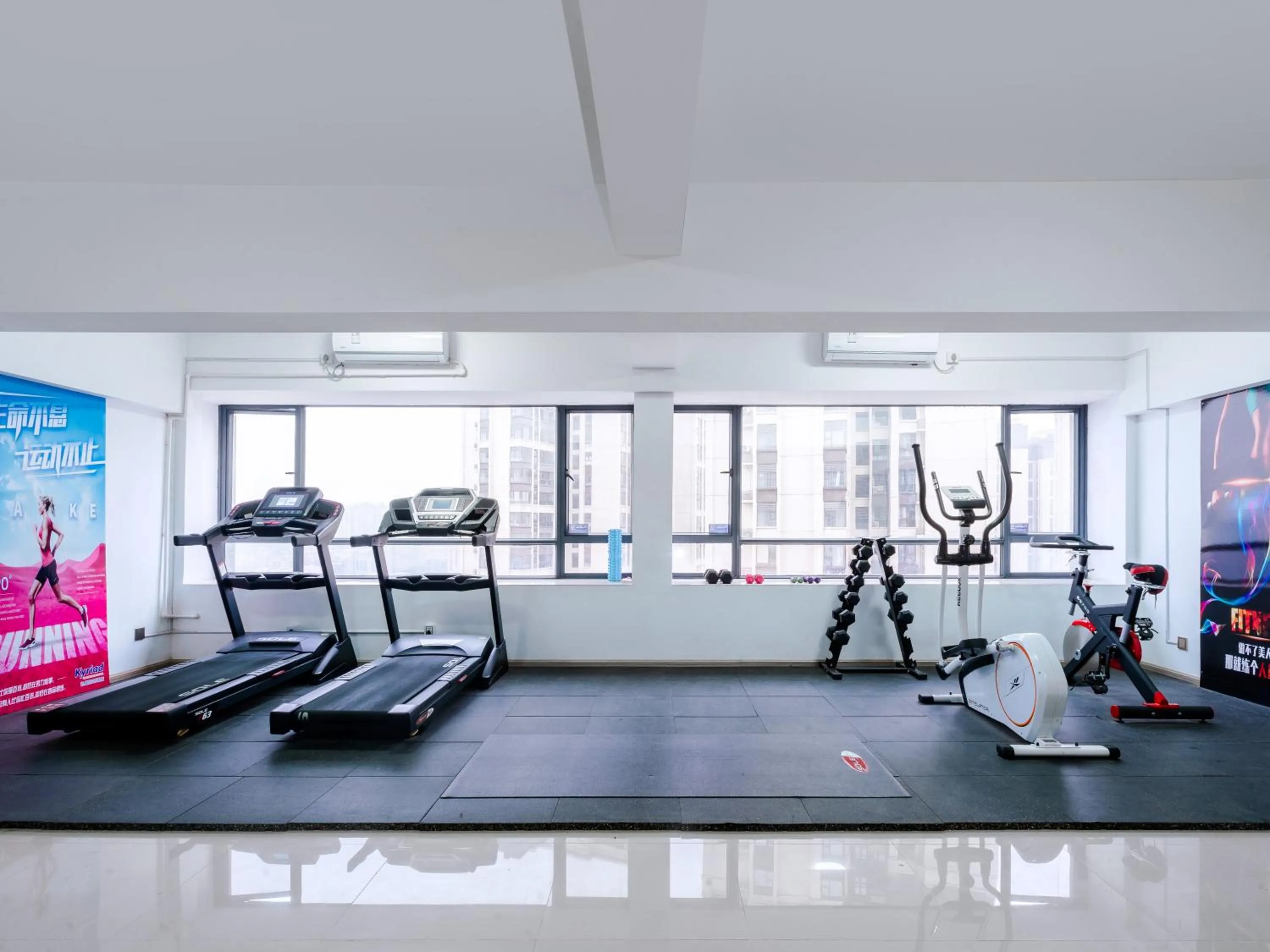 Fitness centre/facilities in Echarm Hotel - Foshan Sanshui Wanda Plaza