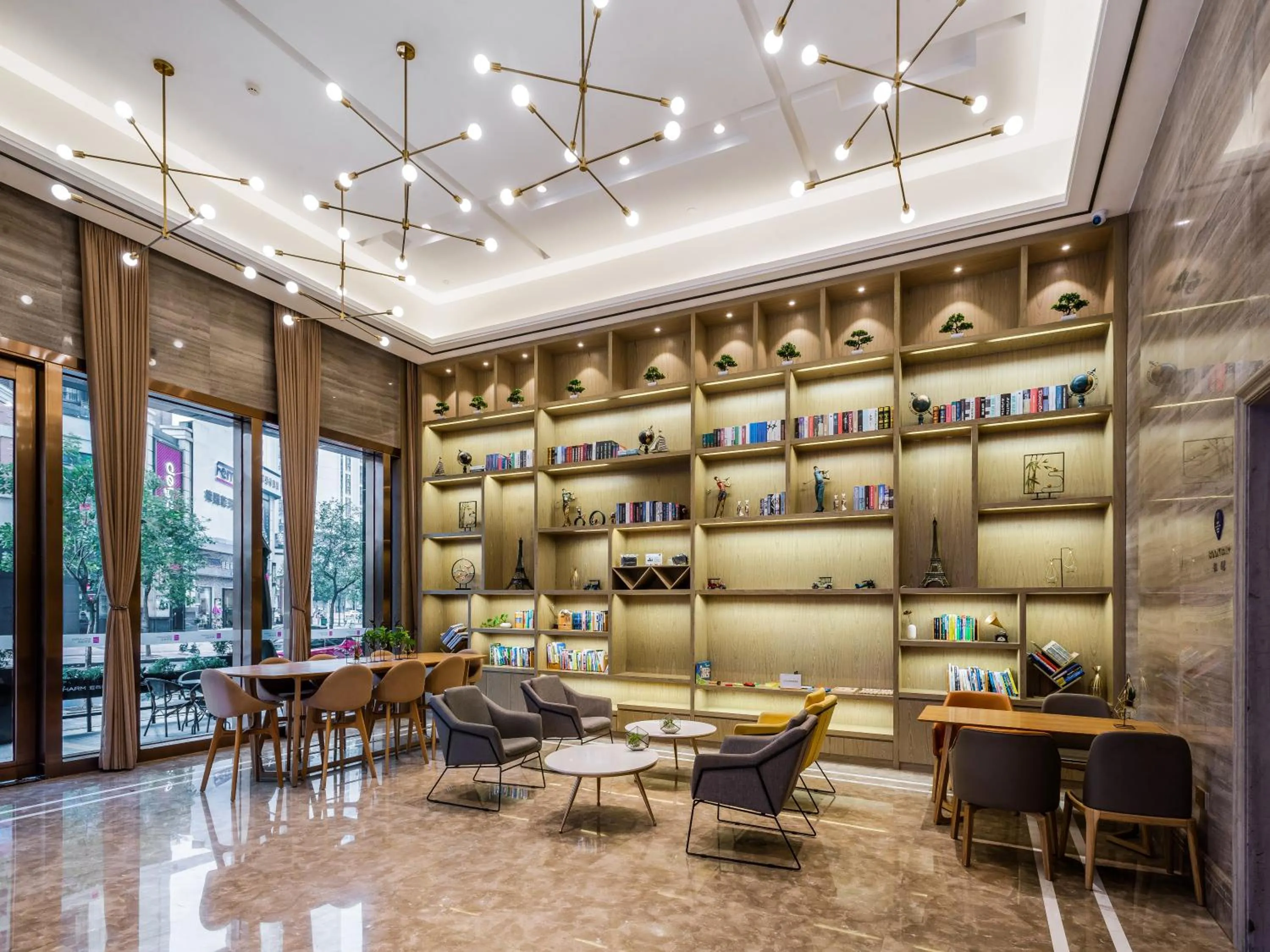 Seating area in Echarm Hotel - Foshan Sanshui Wanda Plaza