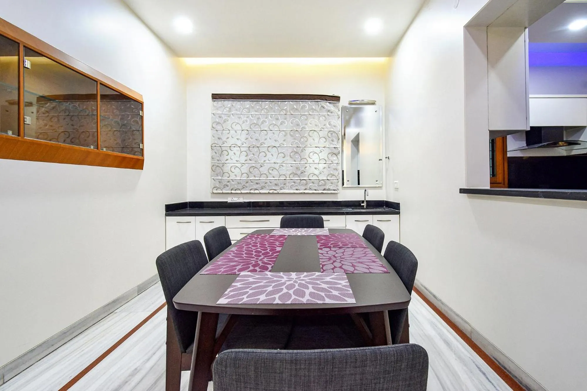Dining area in FabHotel De Alphabet II - Nr Ameerpet Metro Station