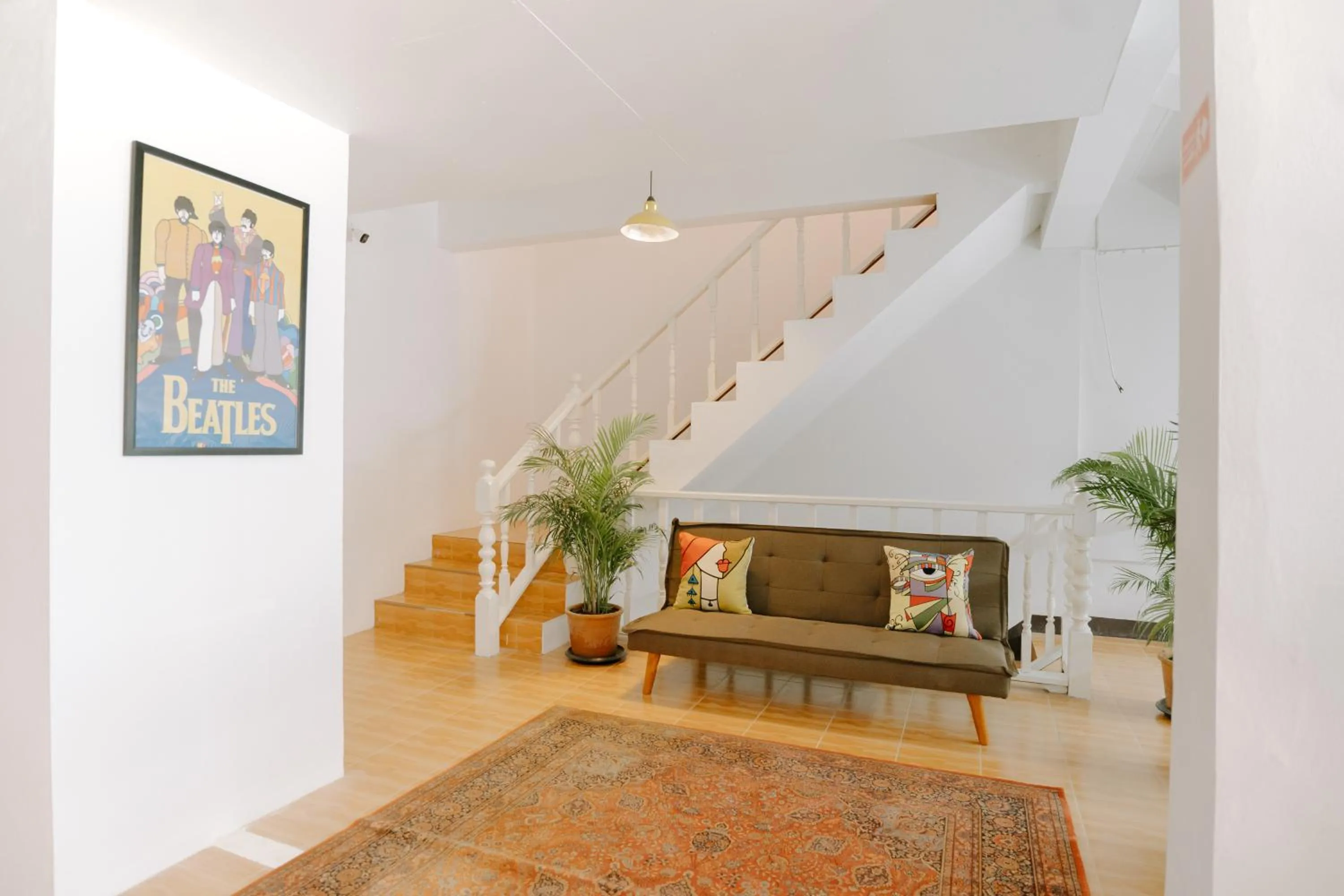 Seating area in B&B Chiangrai