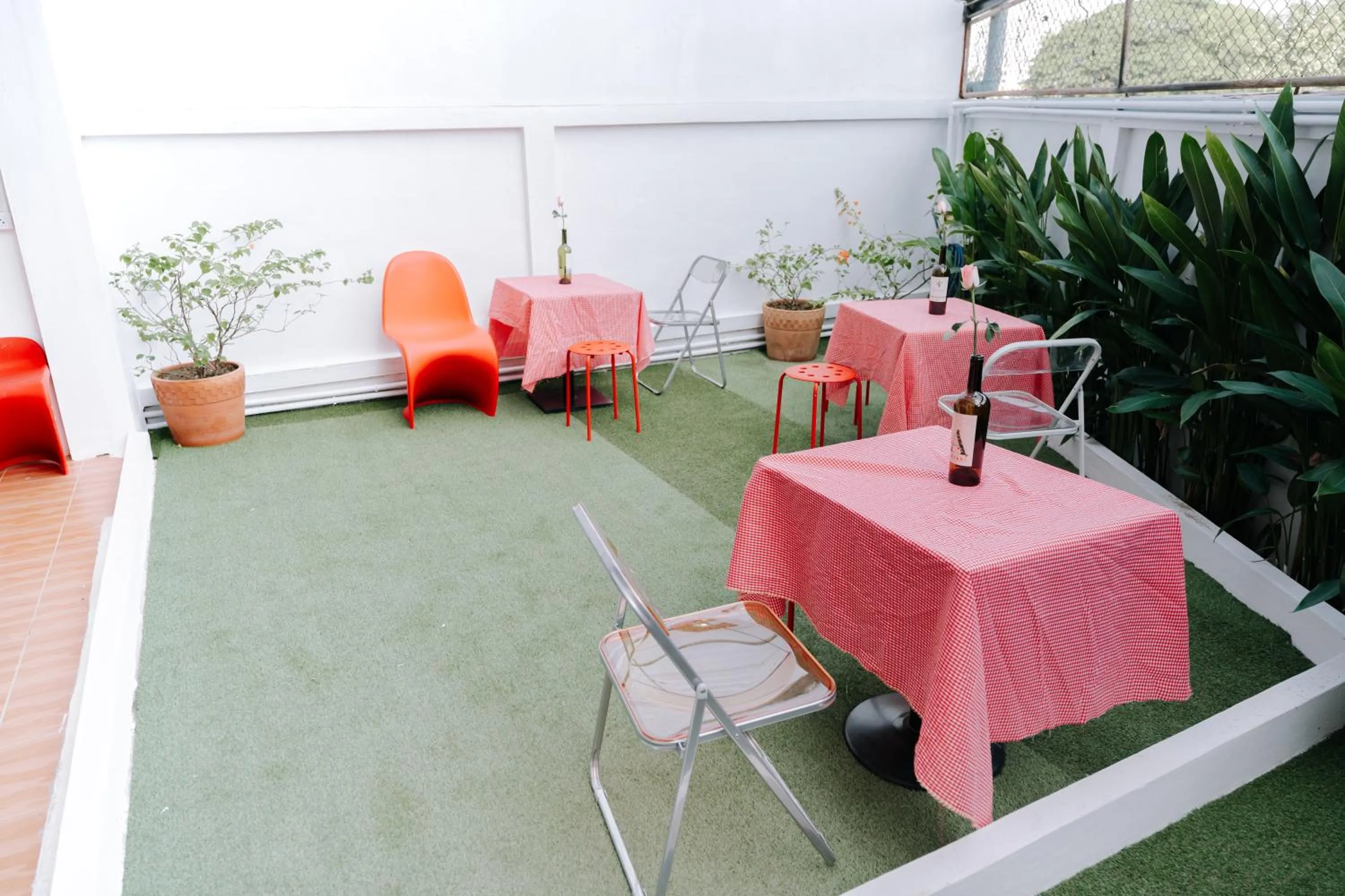 Garden view in B&B Chiangrai