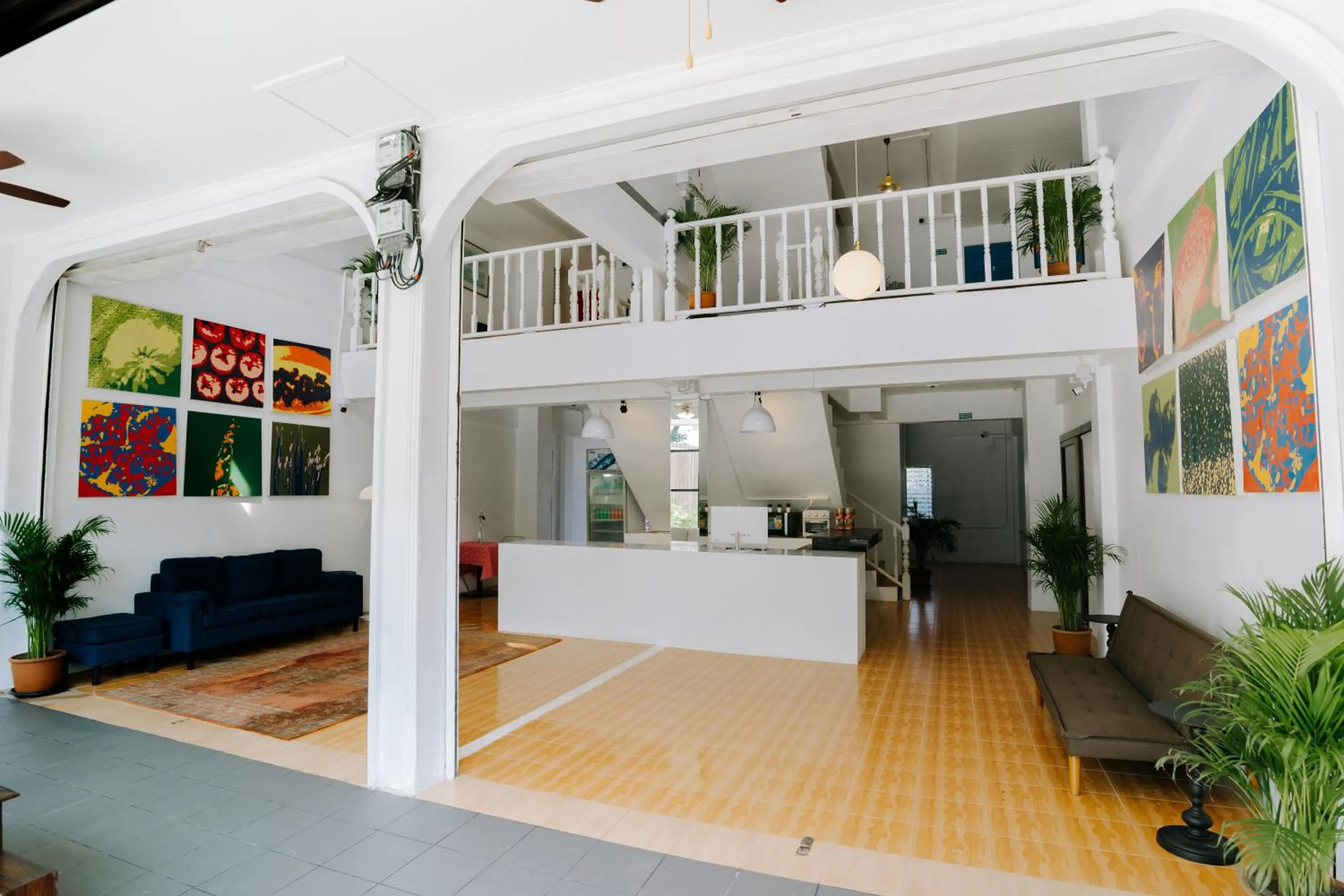 Seating area in B&B Chiangrai