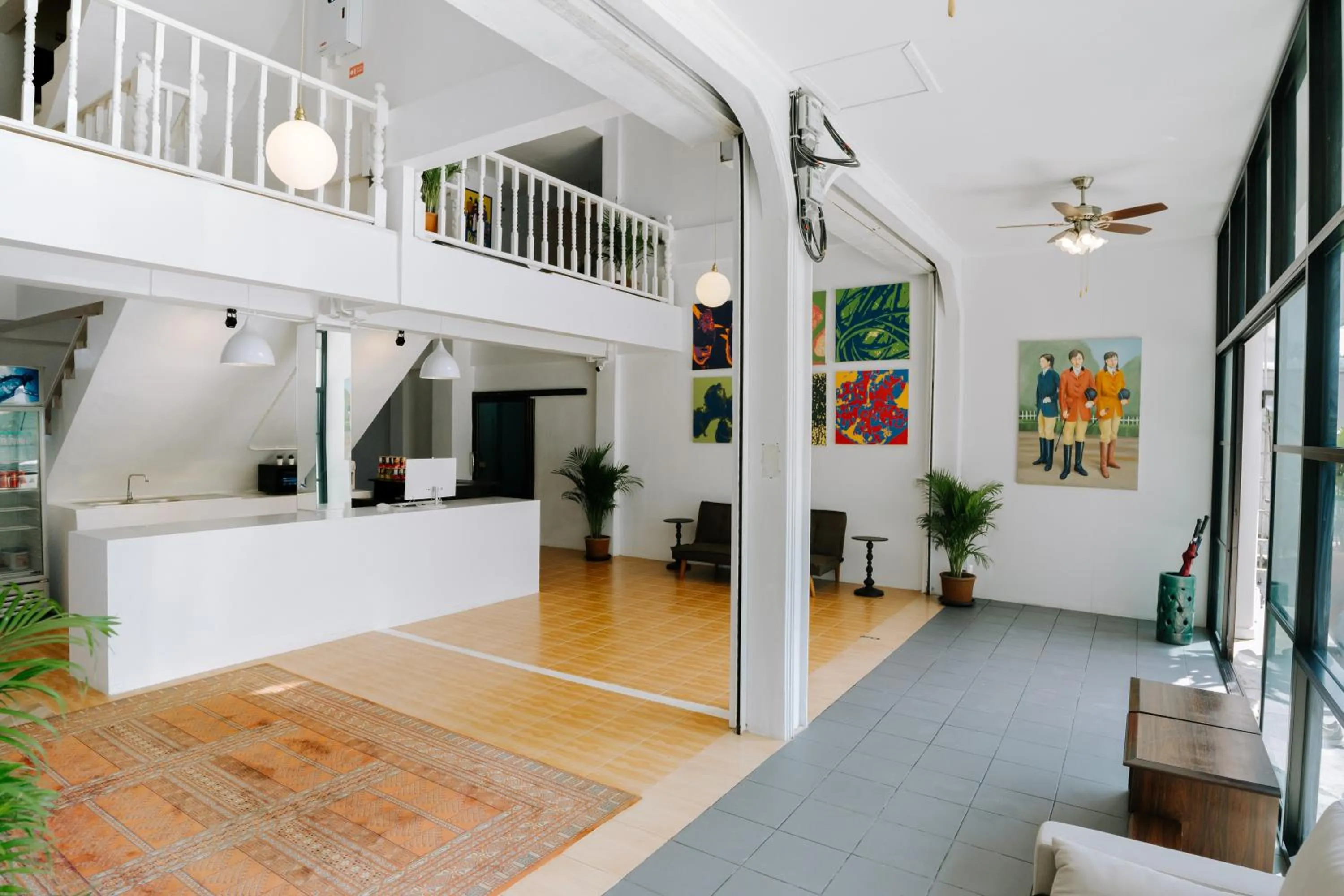 Living room in B&B Chiangrai