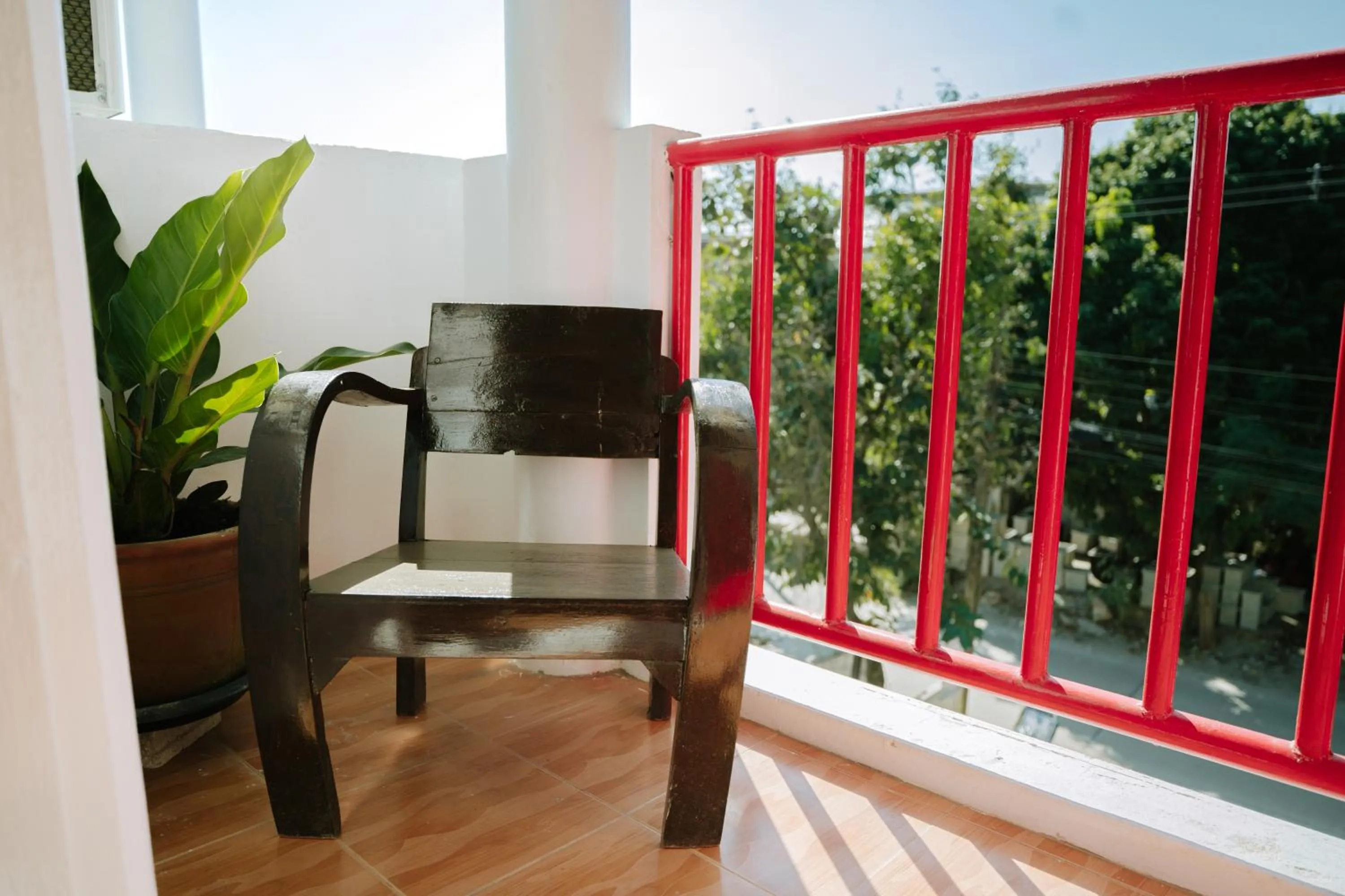 Balcony/Terrace in B&B Chiangrai