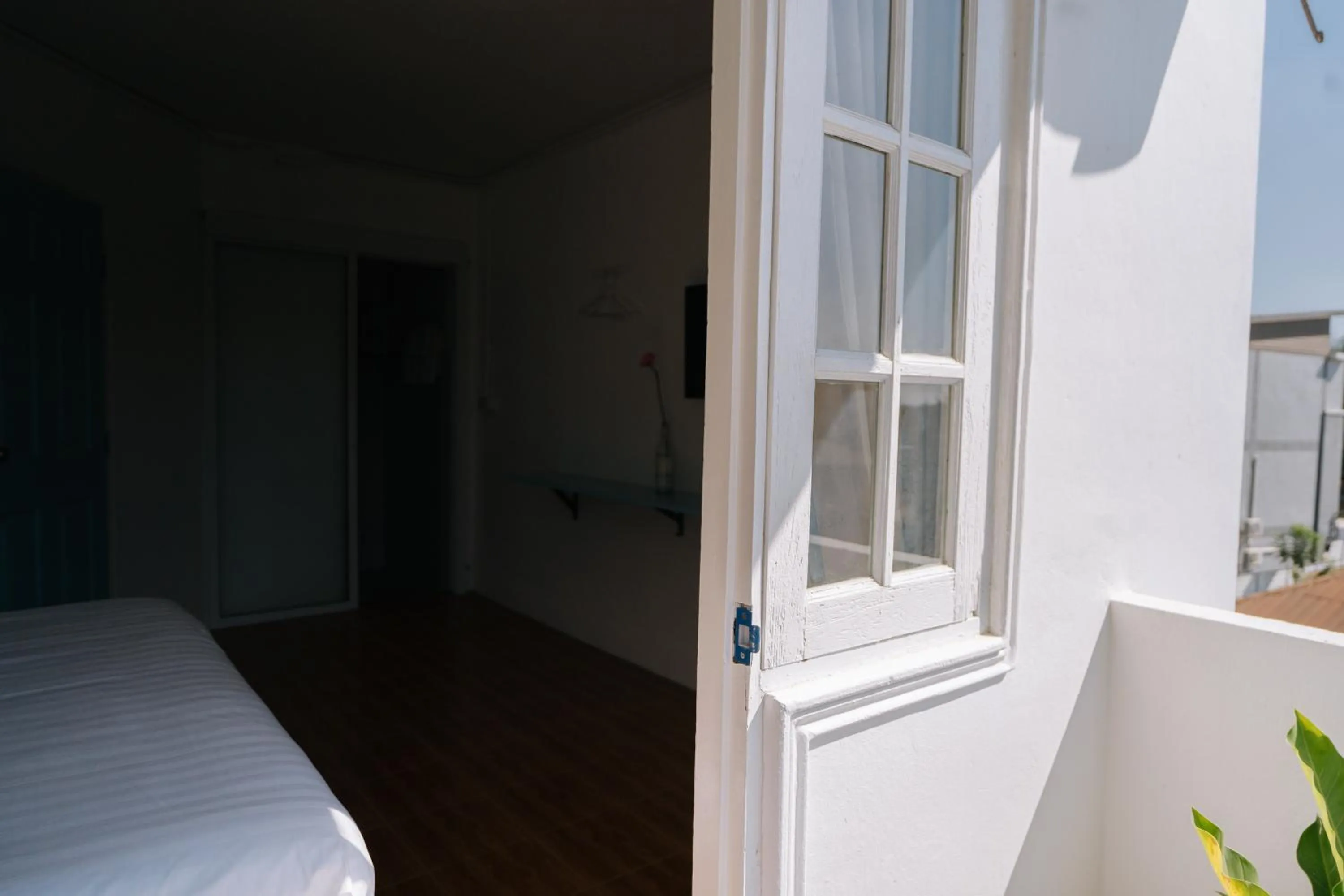 Balcony/Terrace, Bed in B&B Chiangrai