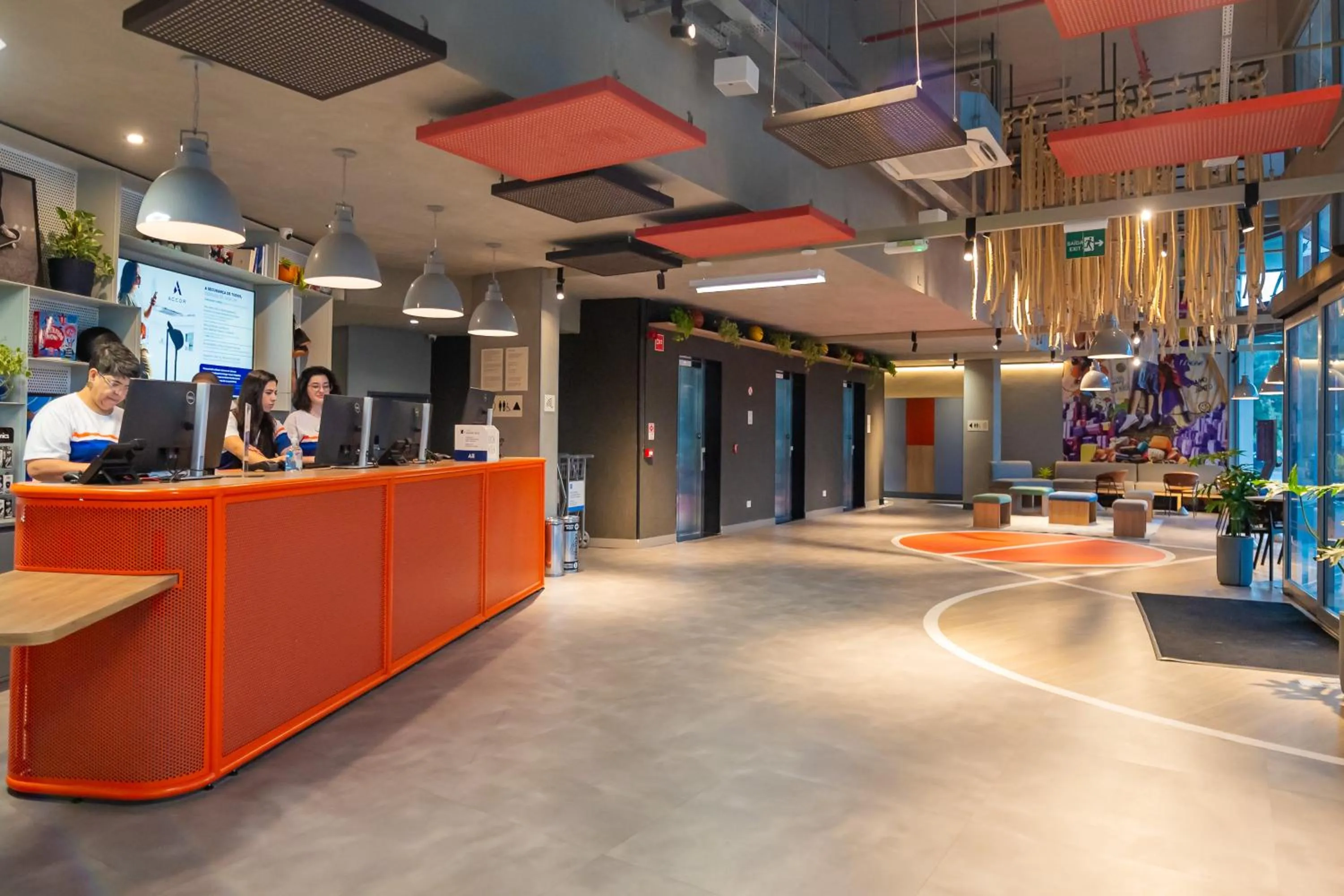 Lounge or bar in Ibis Budget Guarulhos Aeroporto