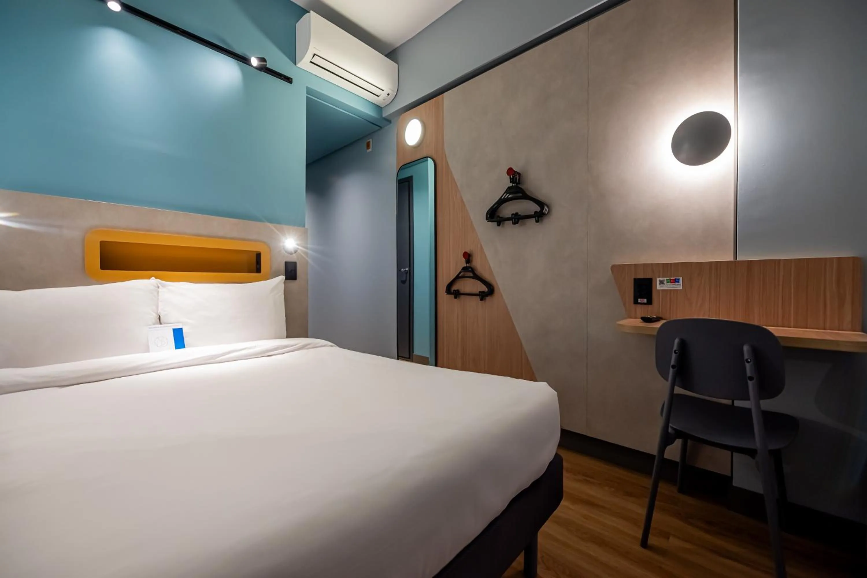 Bed in Ibis Budget Guarulhos Aeroporto