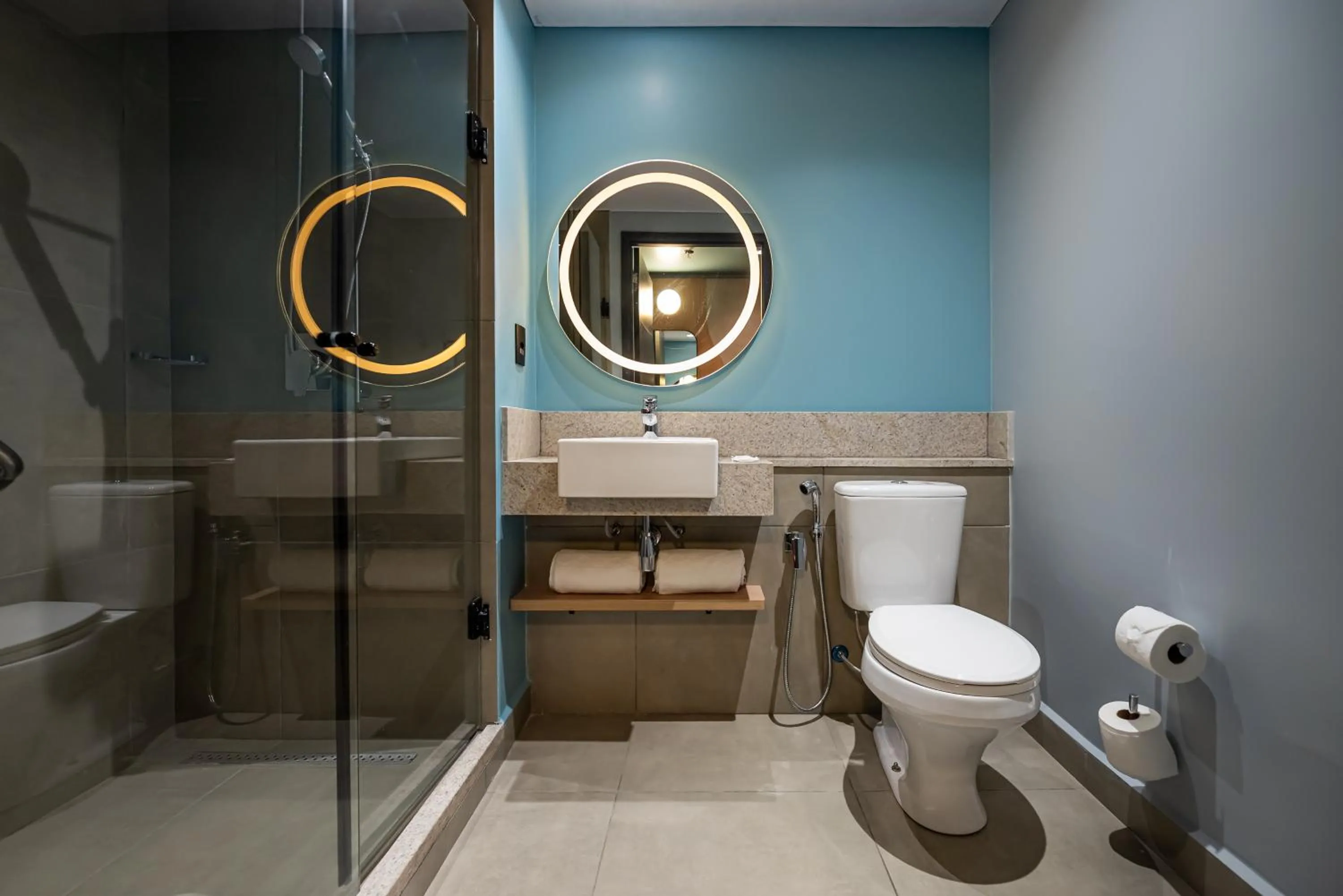 Bathroom in Ibis Budget Guarulhos Aeroporto