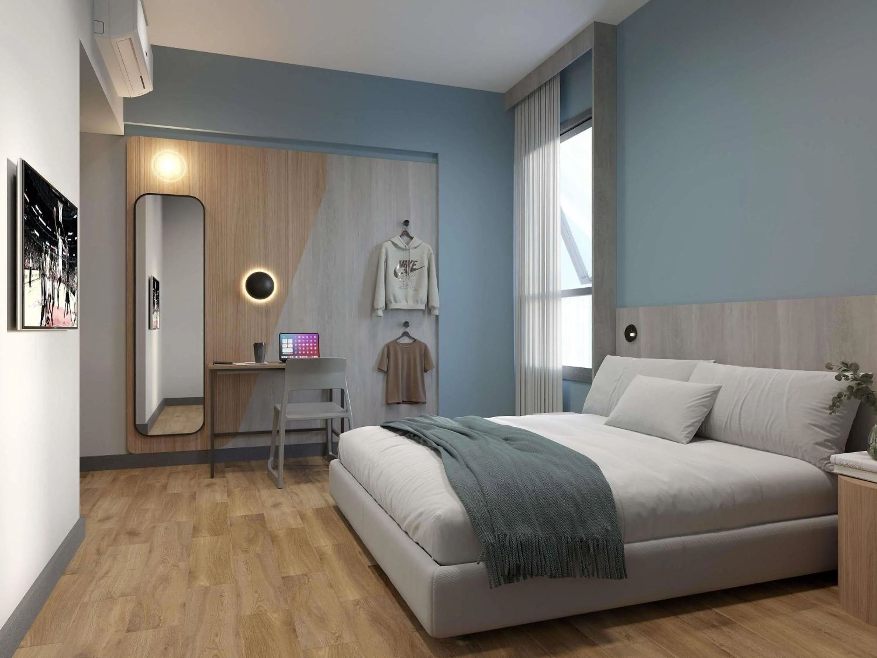 Bedroom, Bed in Ibis Budget Guarulhos Aeroporto