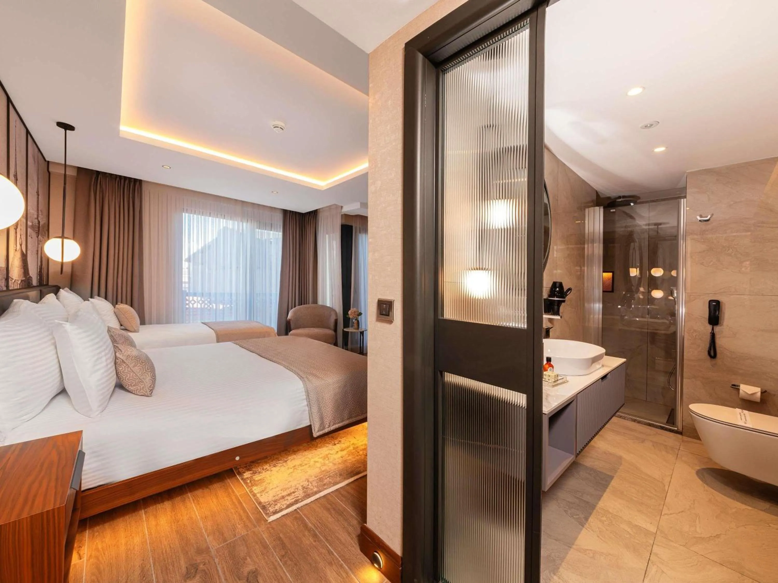 Bedroom, Bed in Levni Istanbul Hotel Handwritten Collection by ACCOR