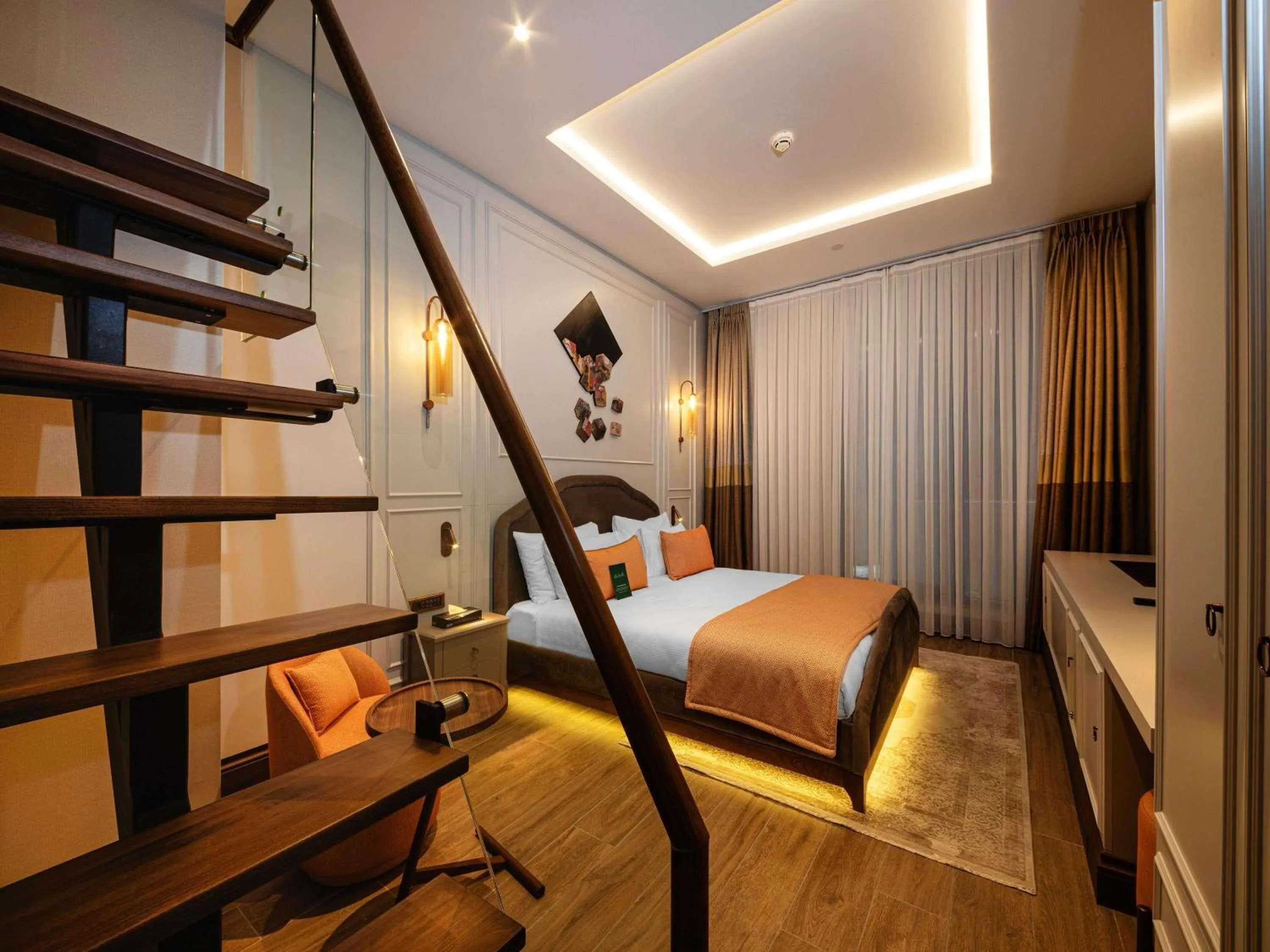 Bedroom, Bed in Levni Istanbul Hotel Handwritten Collection by ACCOR