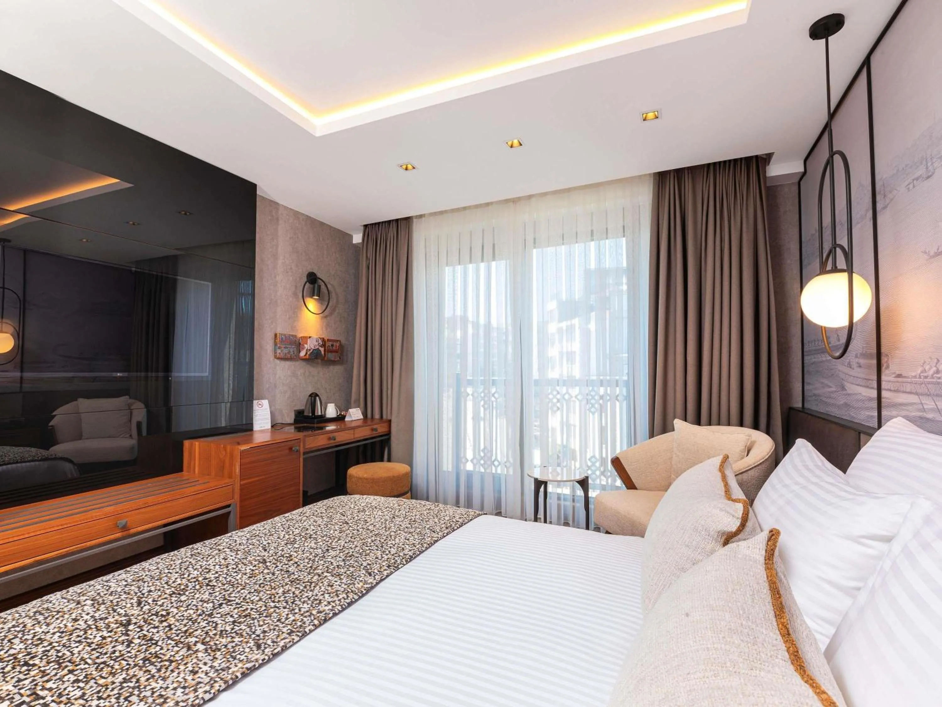 Bedroom, Bed in Levni Istanbul Hotel Handwritten Collection by ACCOR