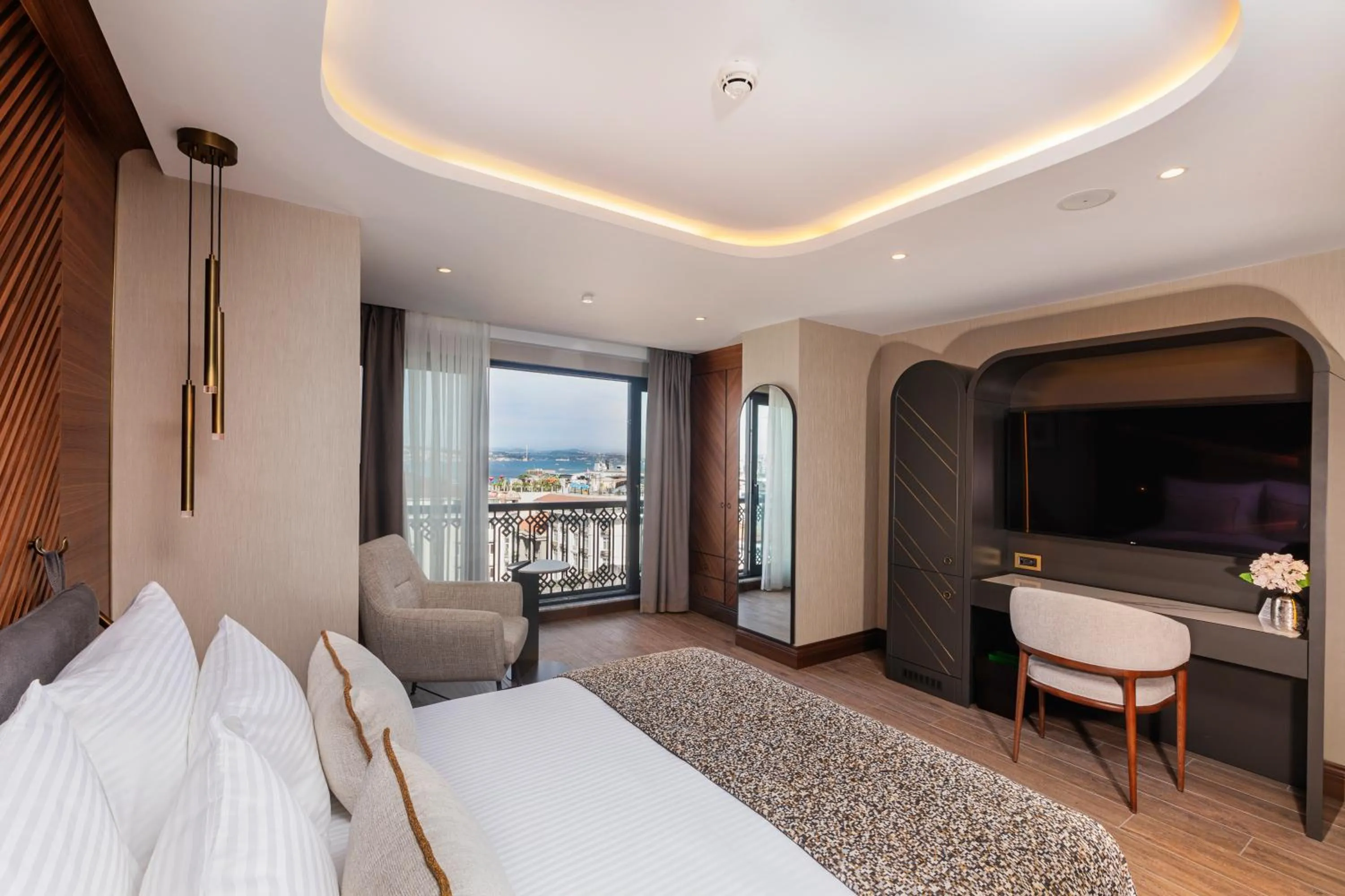 Bed in Levni Istanbul Hotel Handwritten Collection by ACCOR