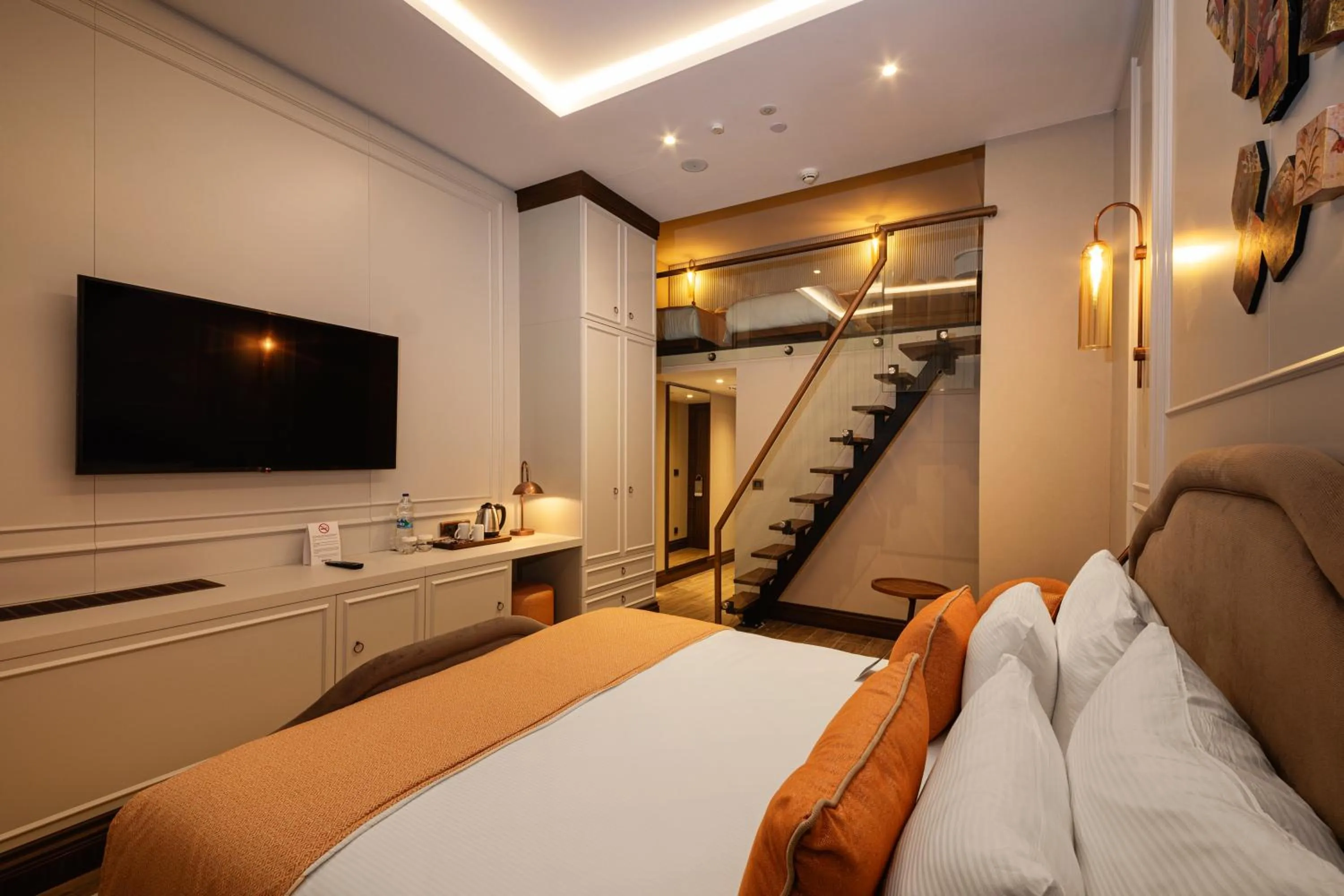 Bed in Levni Istanbul Hotel Handwritten Collection by ACCOR