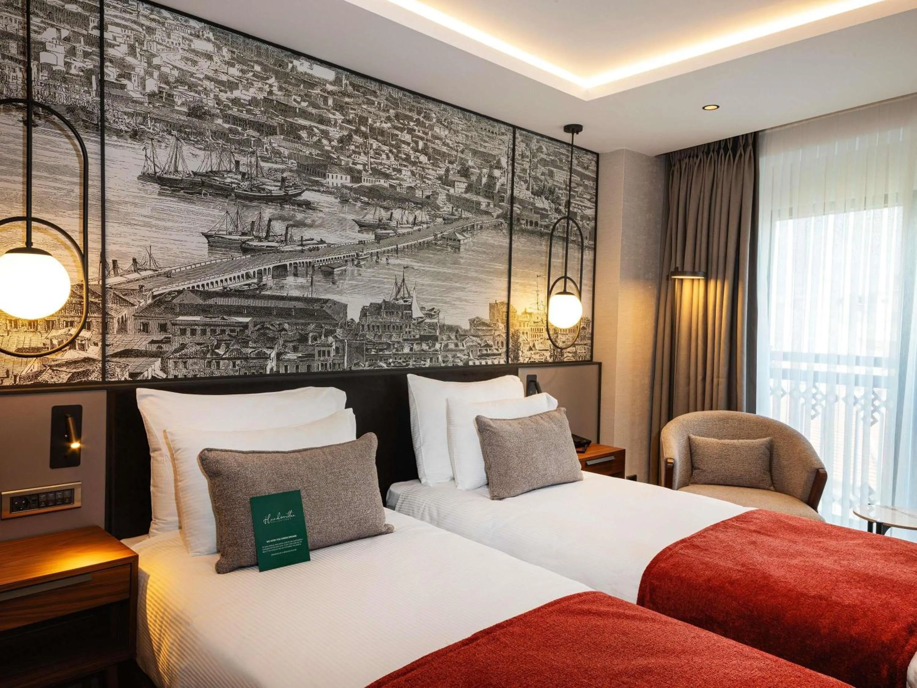 Bedroom, Bed in Levni Istanbul Hotel Handwritten Collection by ACCOR