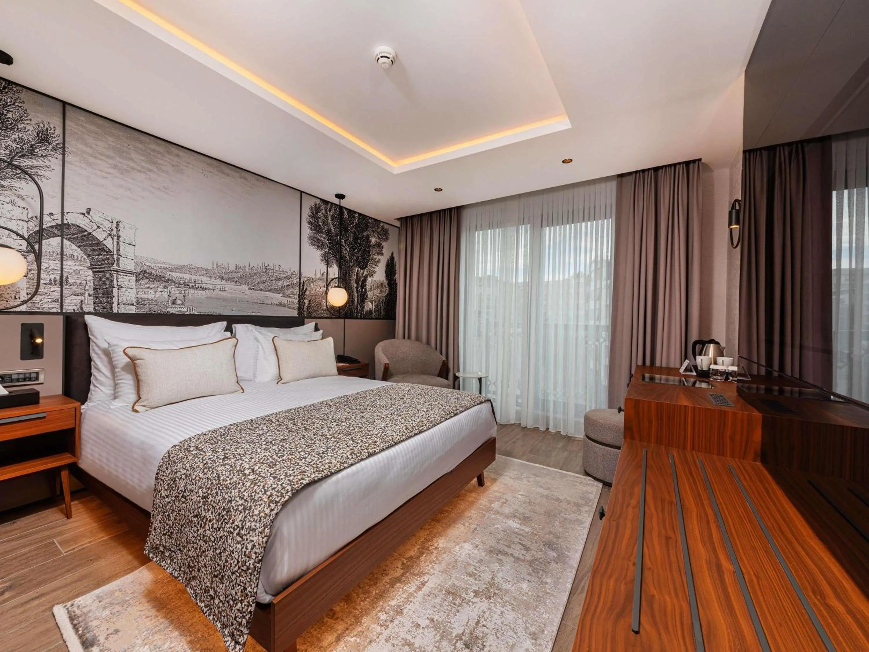 Bedroom, Bed in Levni Istanbul Hotel Handwritten Collection by ACCOR