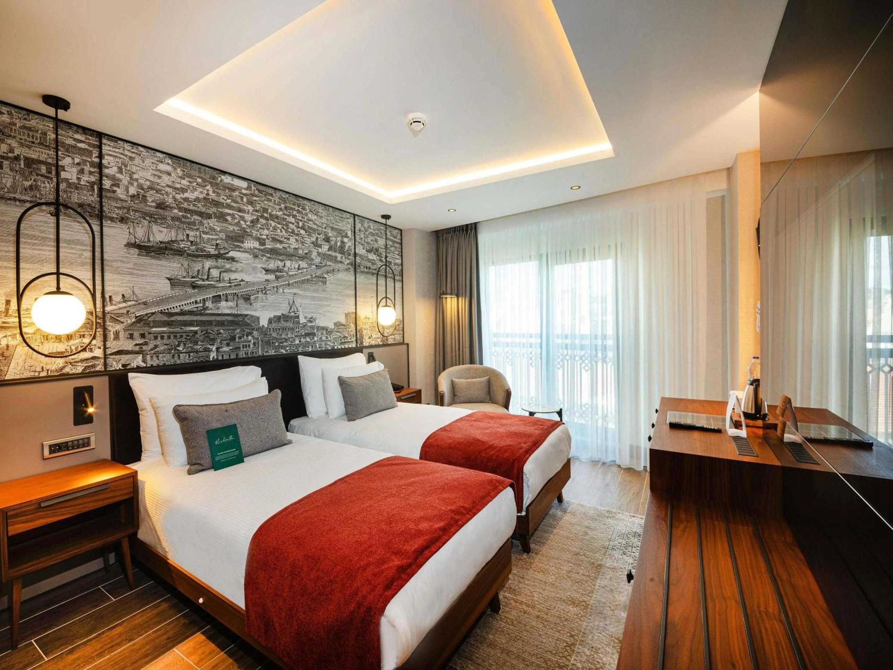 Bedroom, Bed in Levni Istanbul Hotel Handwritten Collection by ACCOR