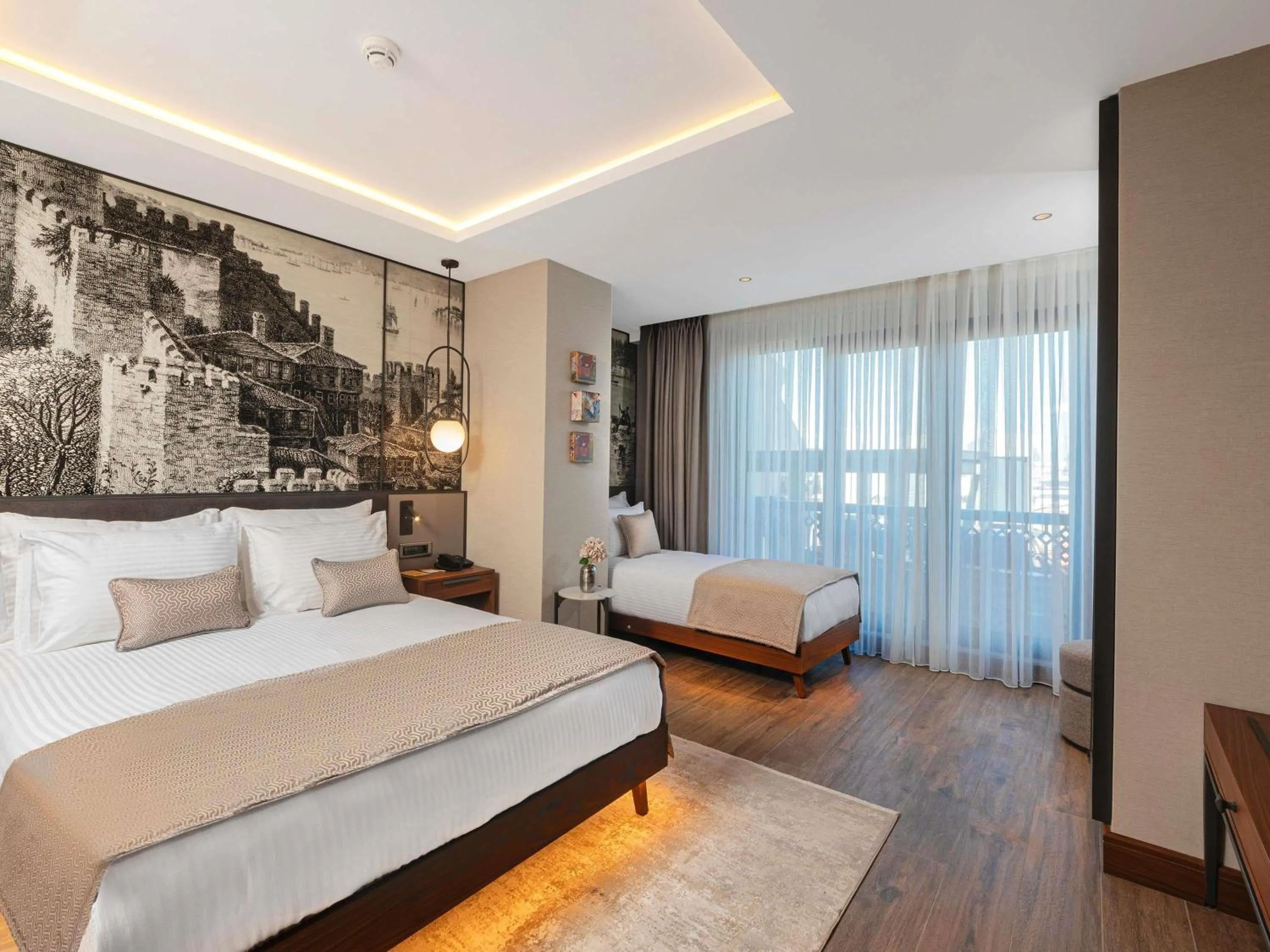Bedroom, Bed in Levni Istanbul Hotel Handwritten Collection by ACCOR