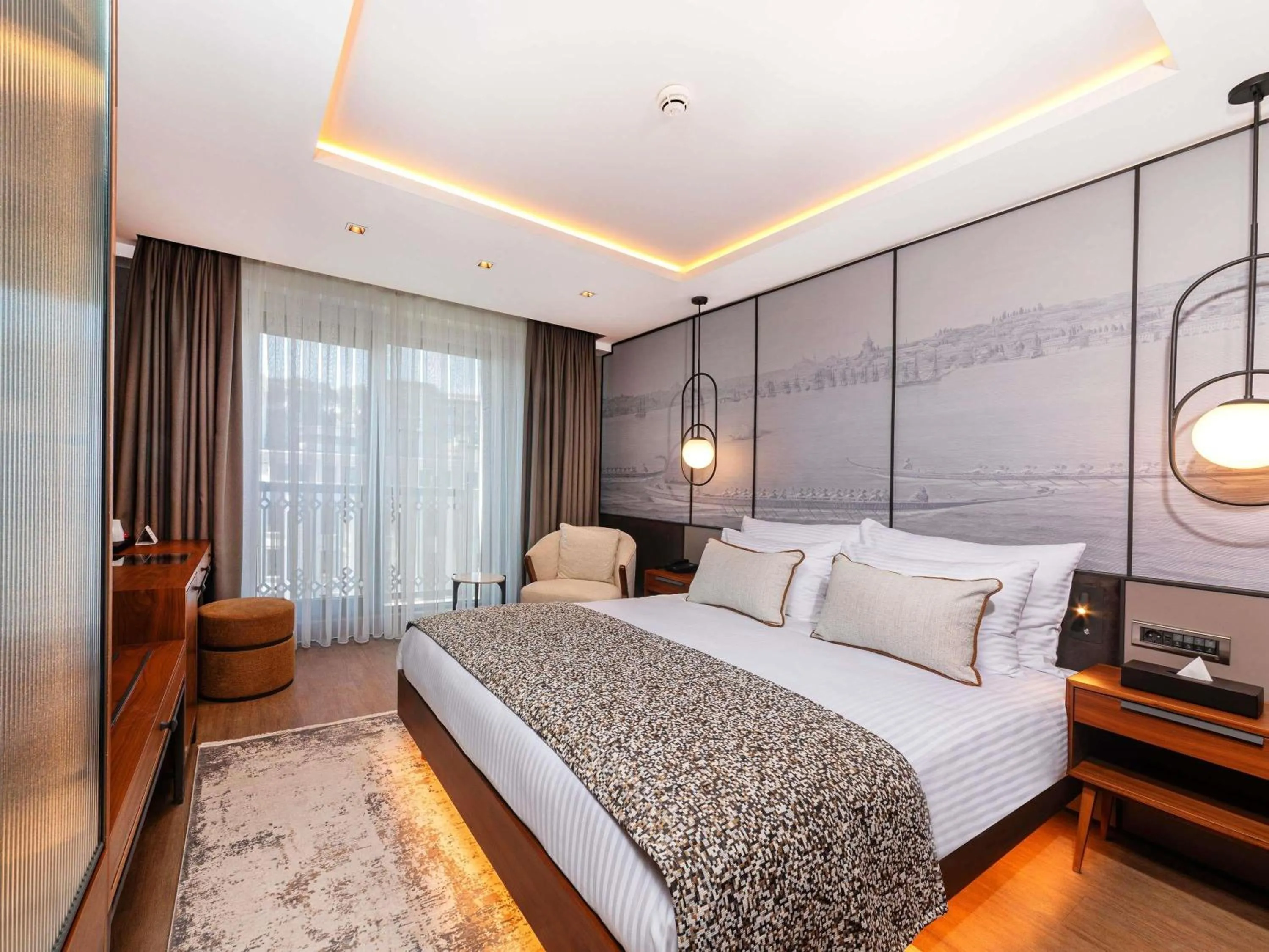 Bedroom, Bed in Levni Istanbul Hotel Handwritten Collection by ACCOR
