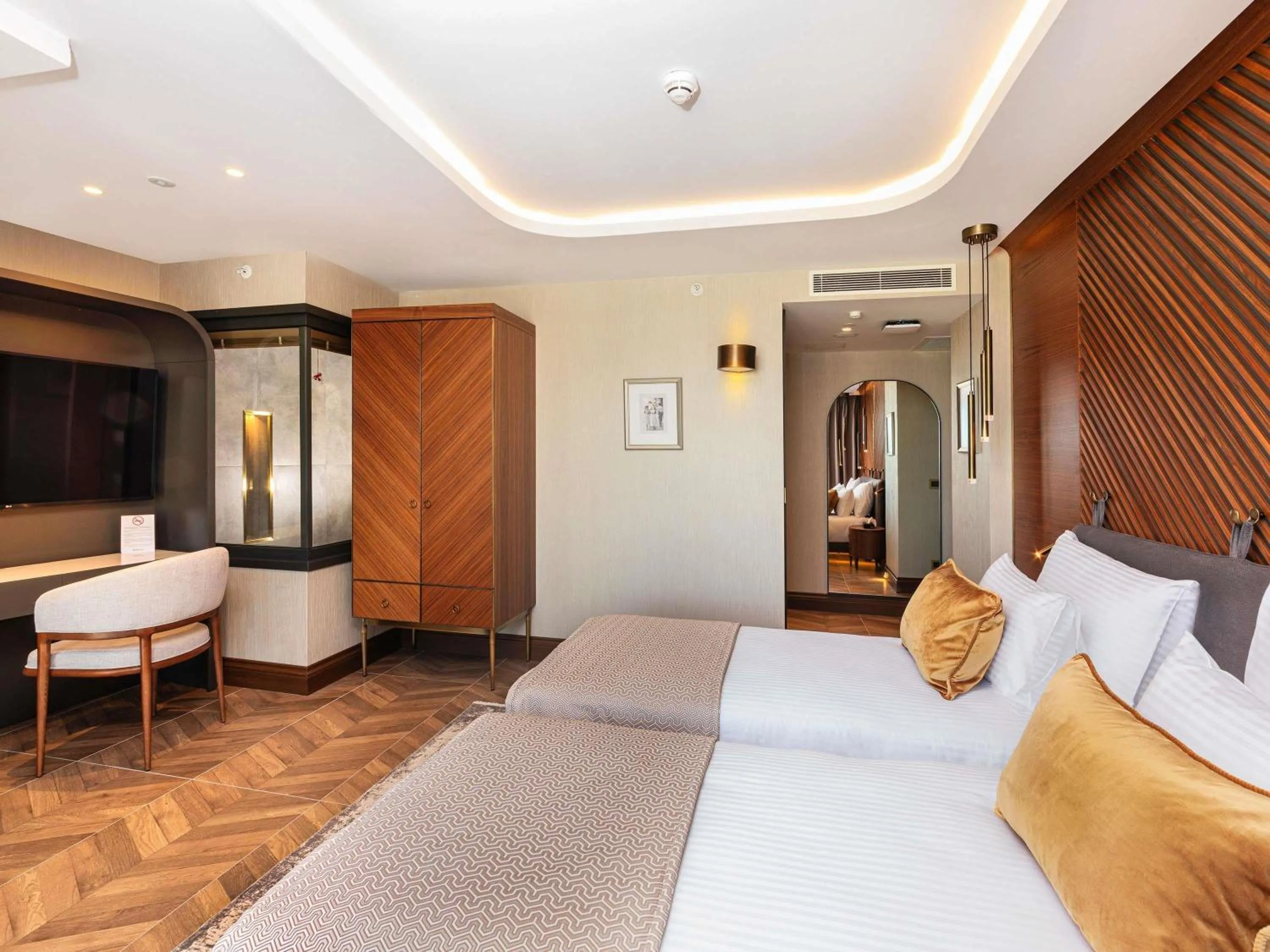 Bedroom, Bed in Levni Istanbul Hotel Handwritten Collection by ACCOR