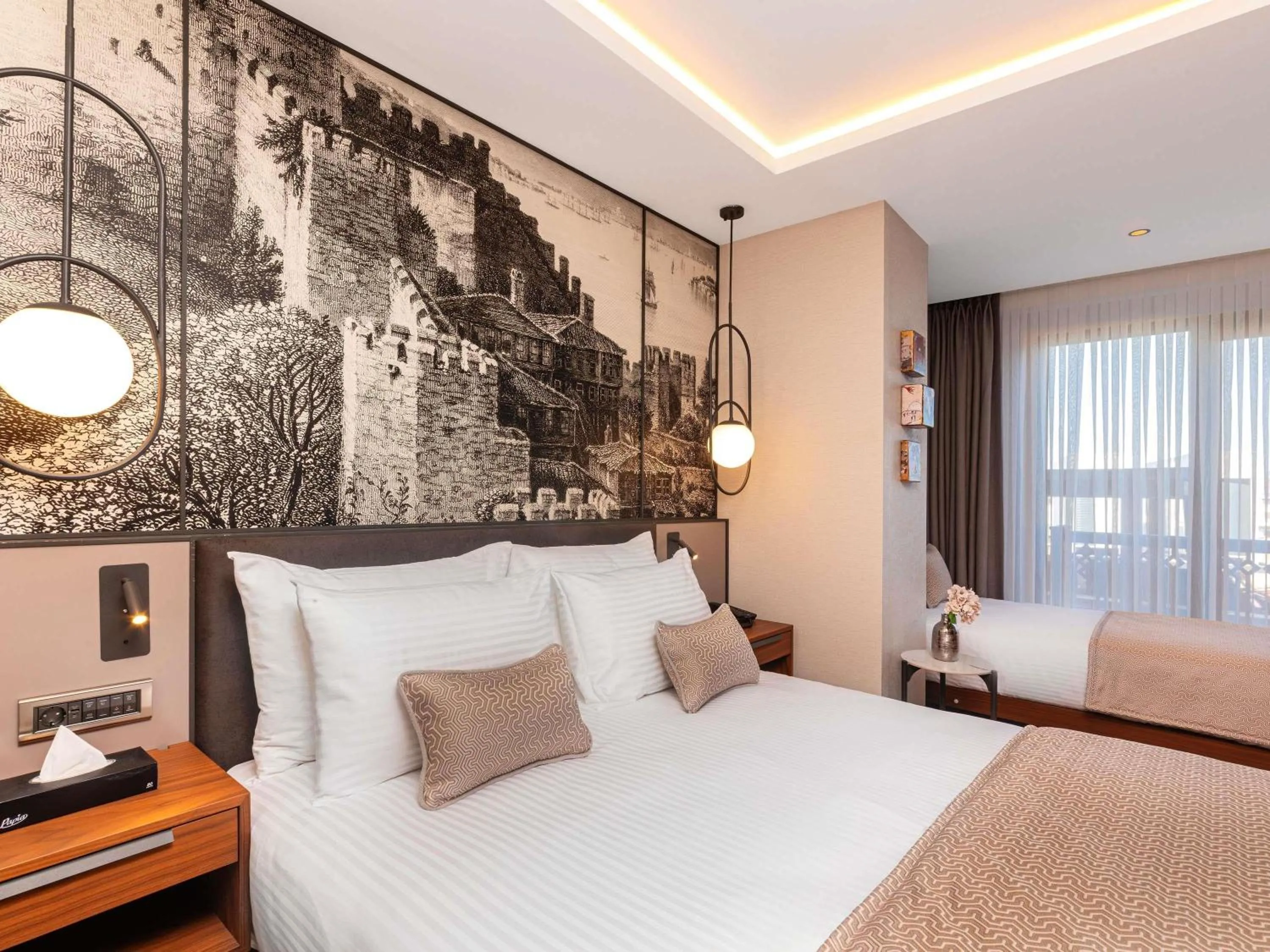 Bedroom, Bed in Levni Istanbul Hotel Handwritten Collection by ACCOR