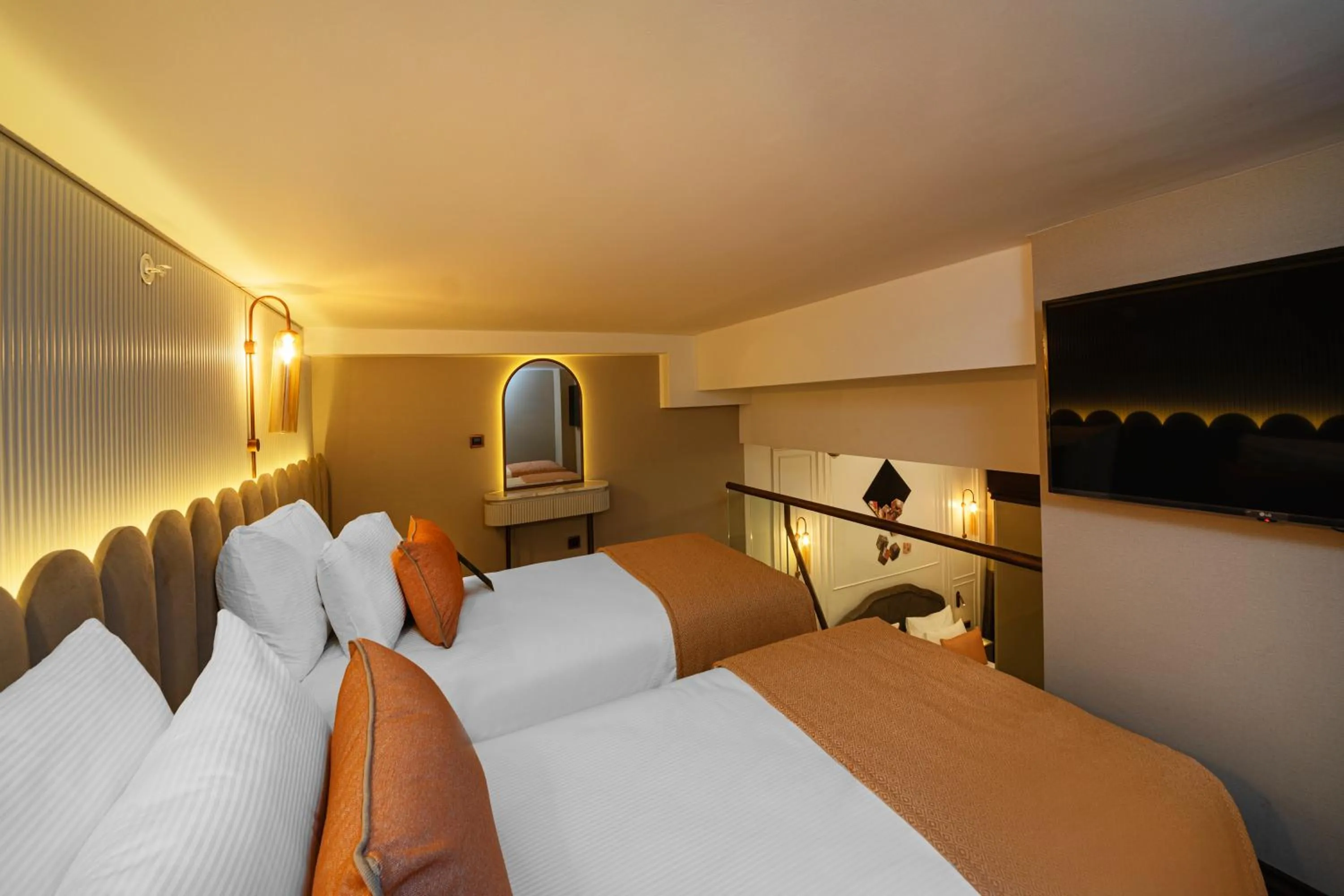 Bed in Levni Istanbul Hotel Handwritten Collection by ACCOR