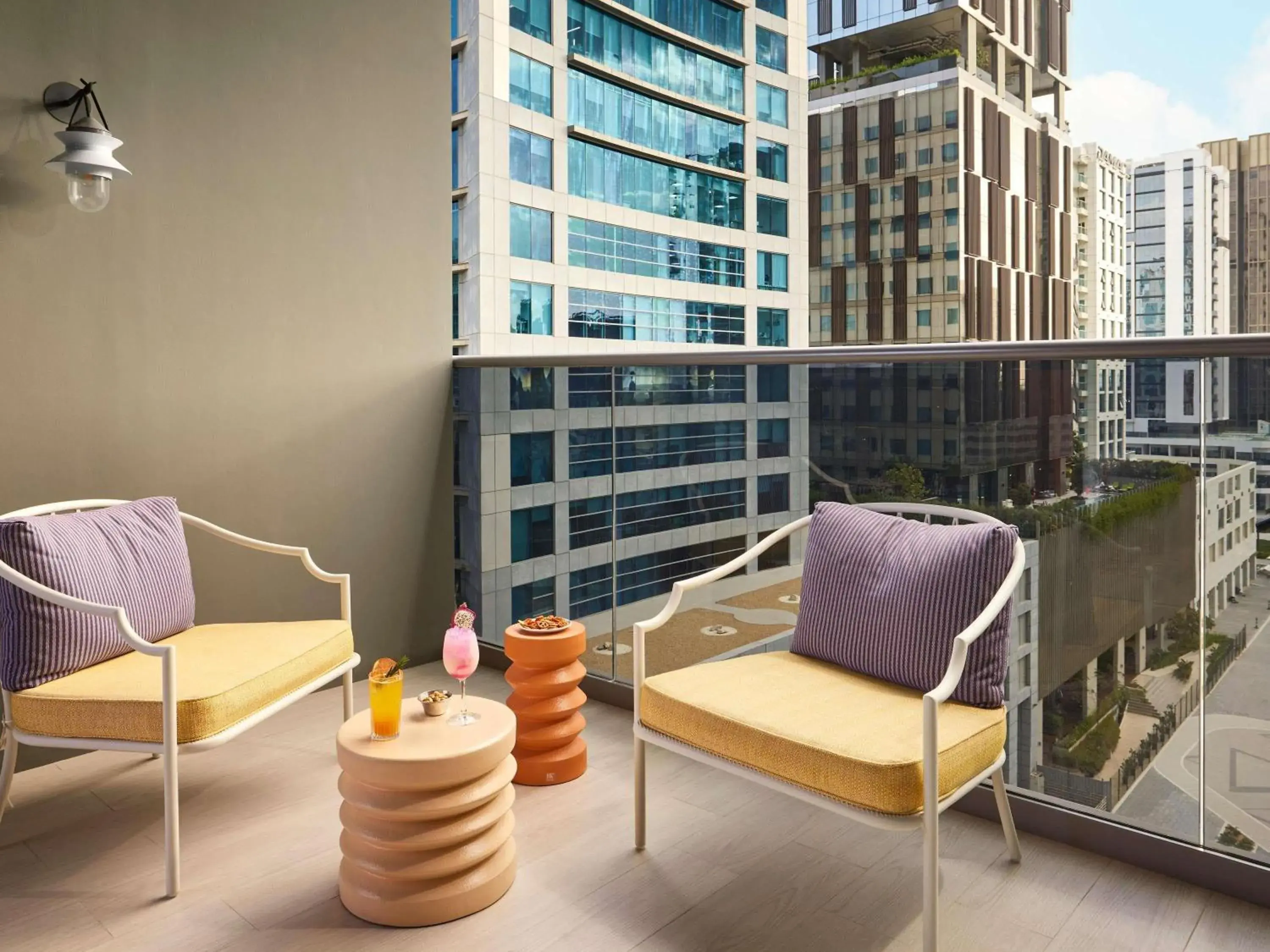 Medium Mama Twin Terrace (Free shuttle service to Dubai Mall & Kite Beach) in Mama Shelter Dubai Medium Mama Twin Terrace (Free shuttle service to Dubai Mall & Kite Beach) in Mama Shelter Dubai