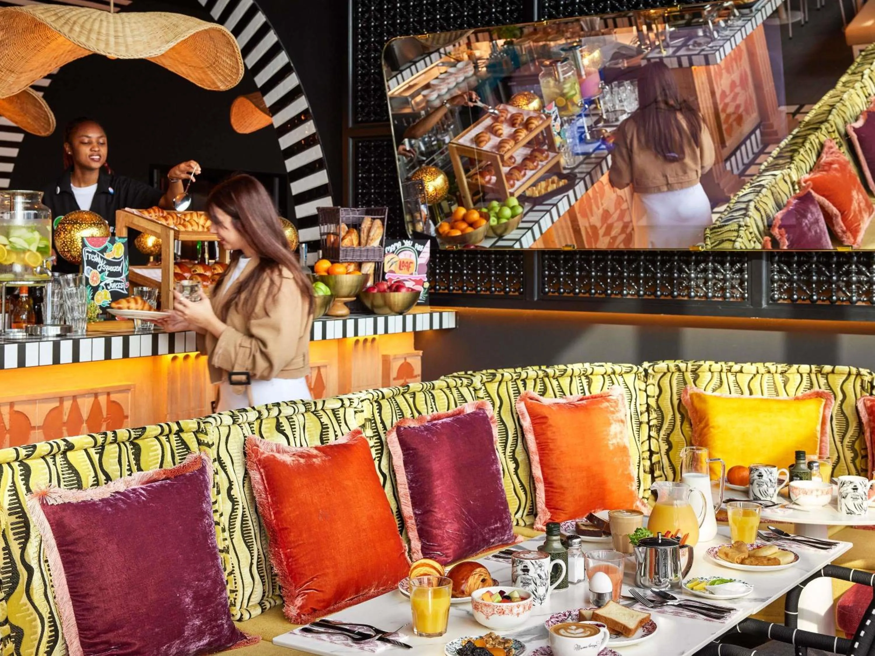 Breakfast in Mama Shelter Dubai