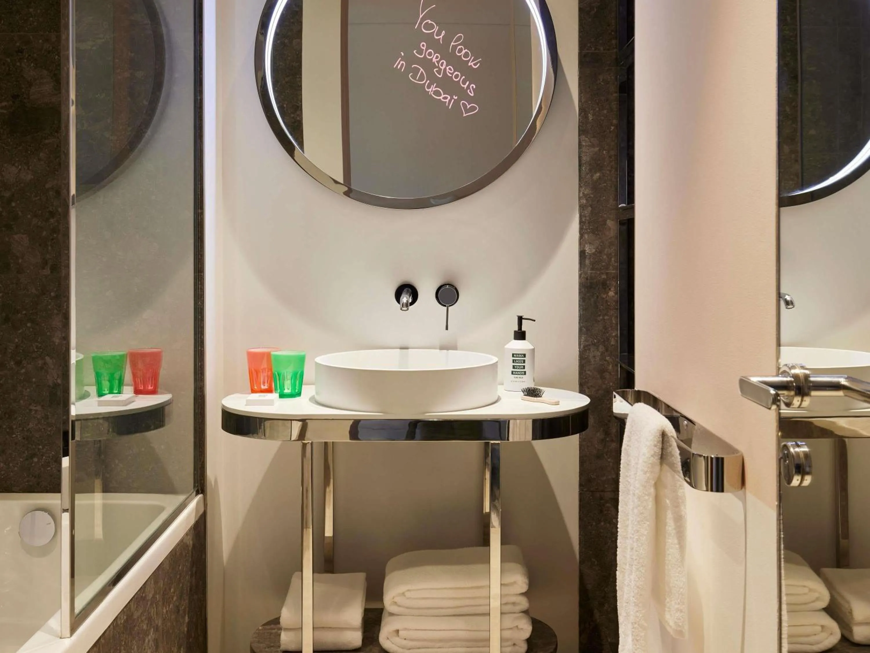 Bedroom in Mama Shelter Dubai