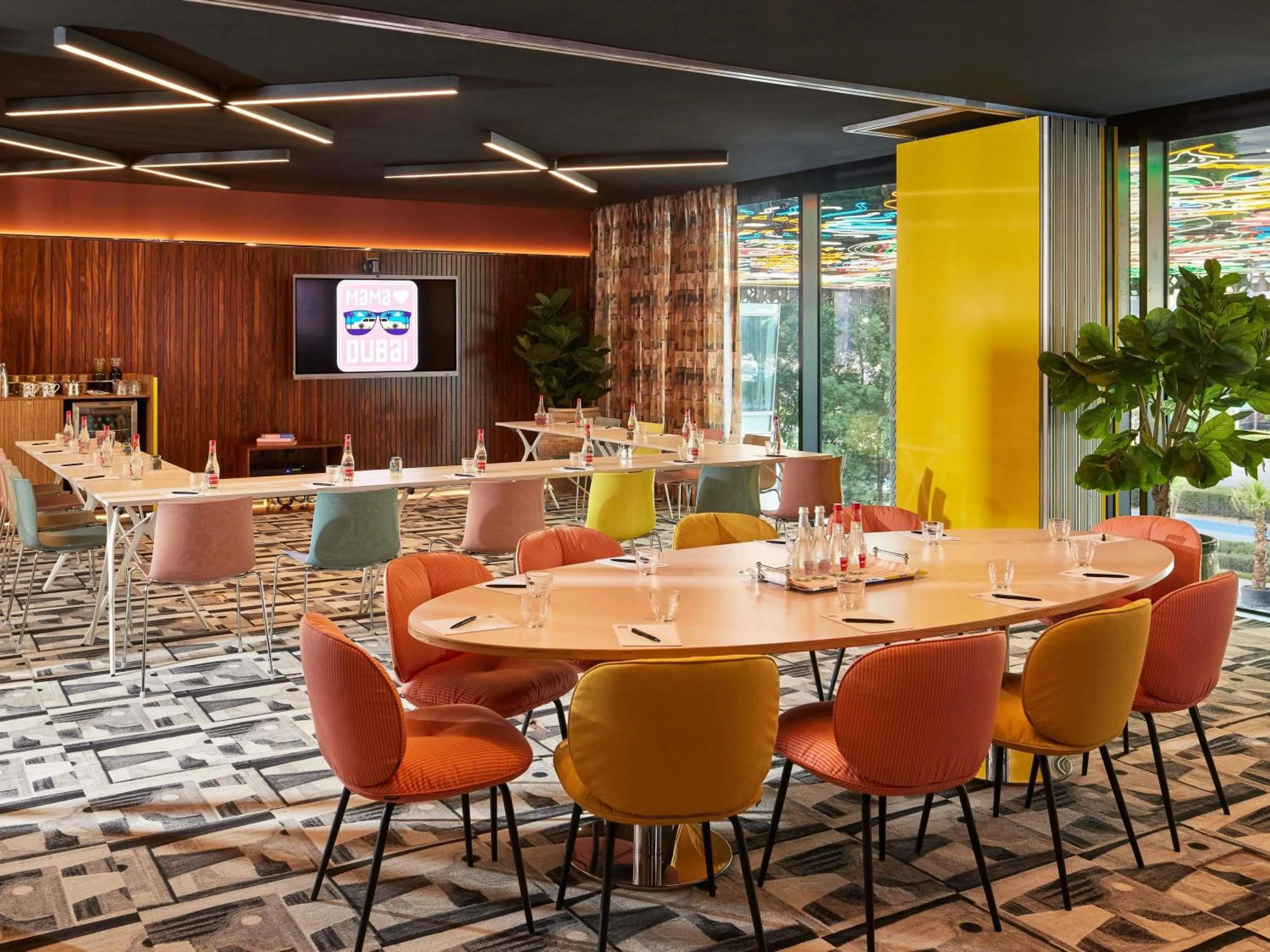 Meeting/conference room in Mama Shelter Dubai