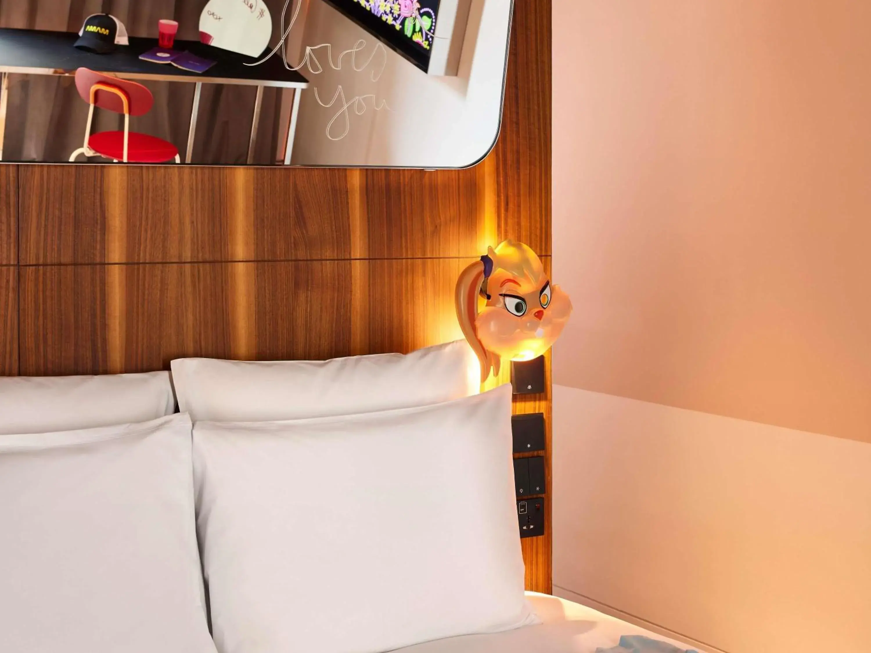 Medium Mama Double Burj Khalifa View (Free shuttle service to Dubai Mall & Kite Beach) in Mama Shelter Dubai Medium Mama Double Burj Khalifa View (Free shuttle service to Dubai Mall & Kite Beach) in Mama Shelter Dubai