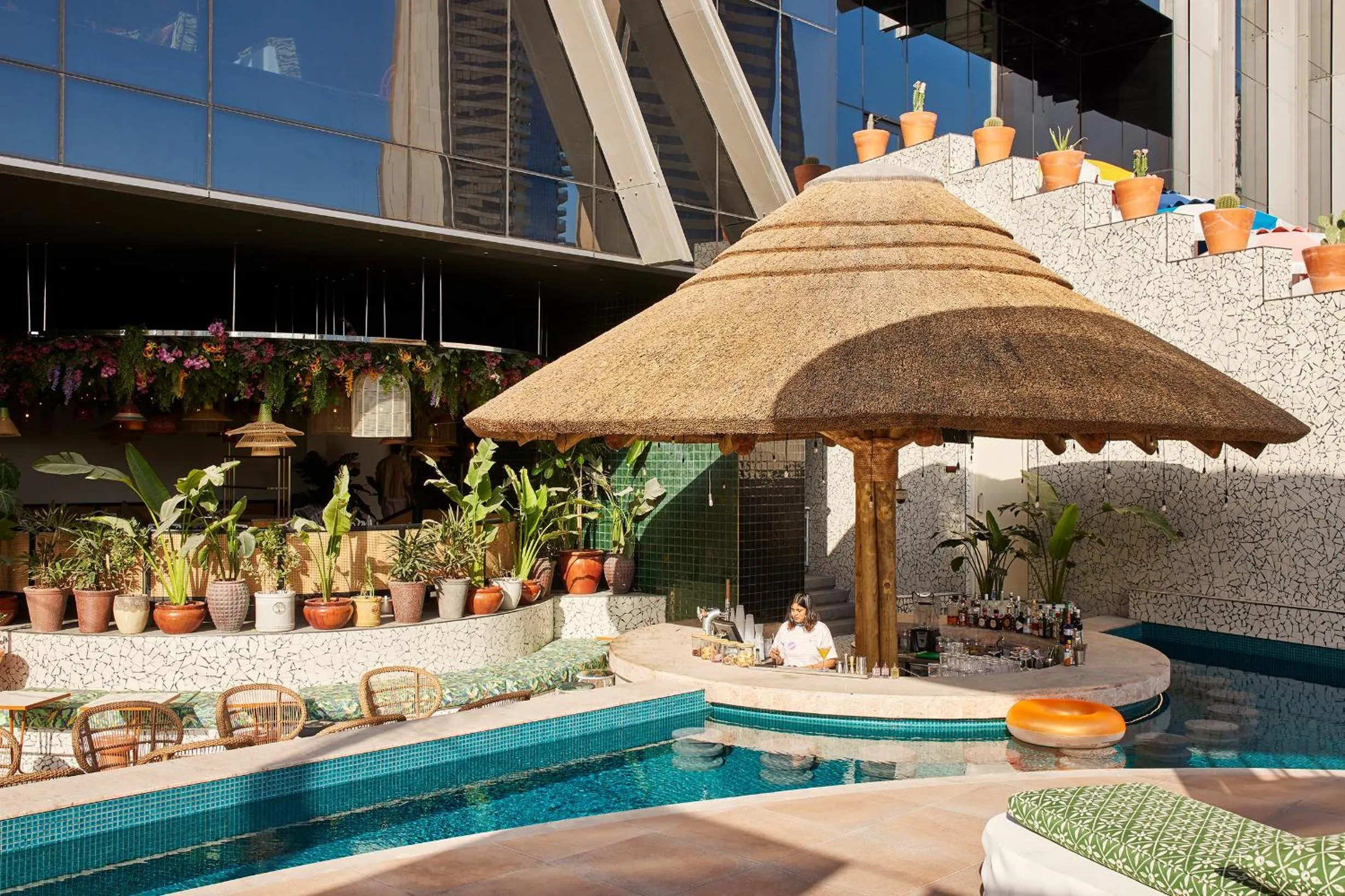 Swimming pool in Mama Shelter Dubai