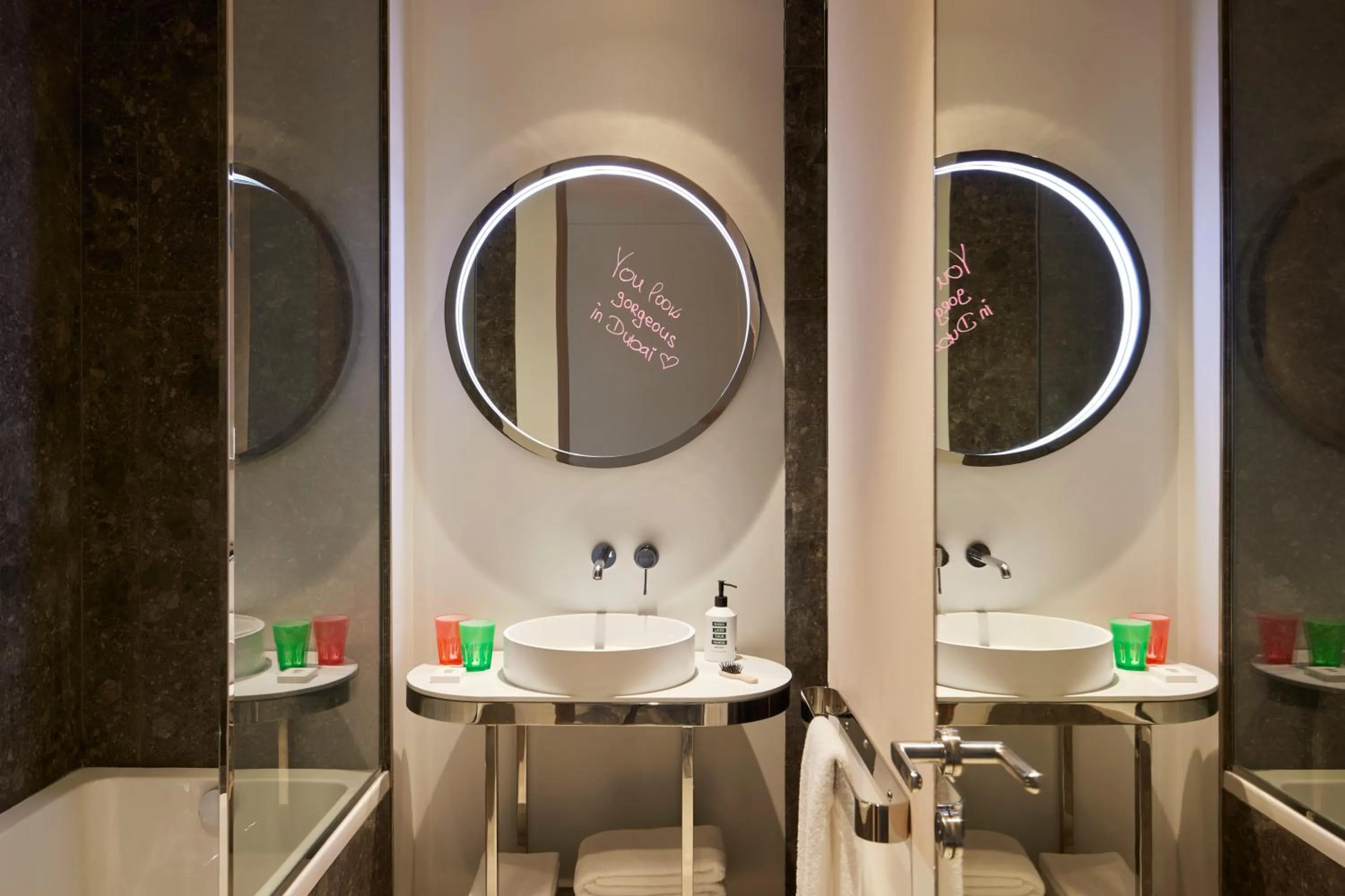 Toilet in Mama Shelter Dubai