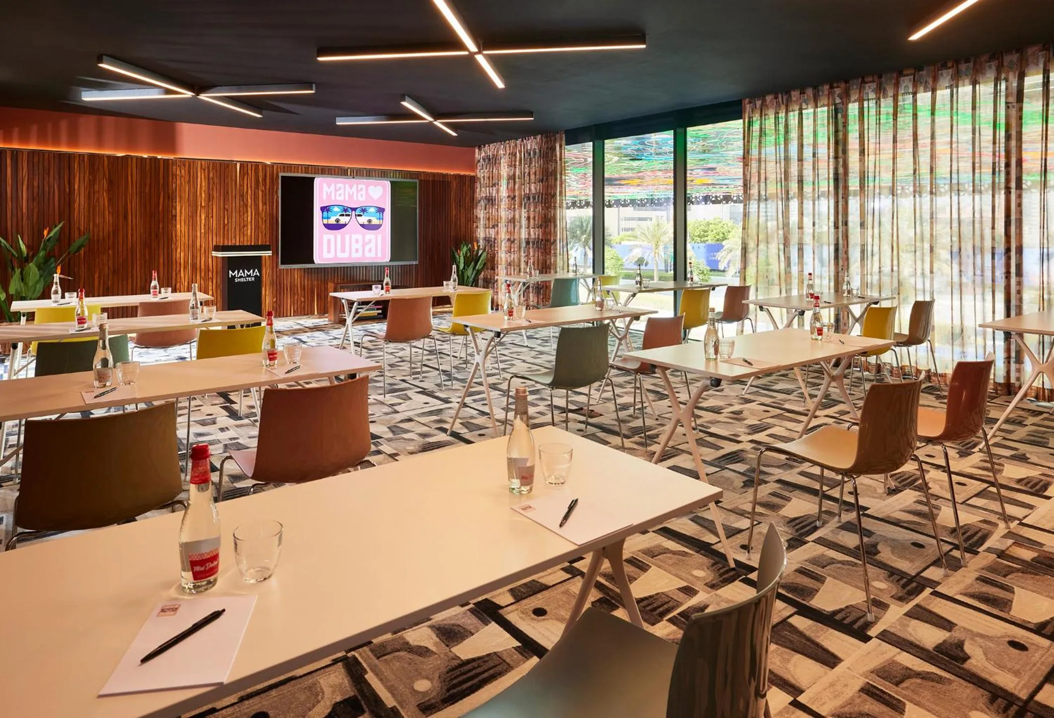 Meeting/conference room in Mama Shelter Dubai