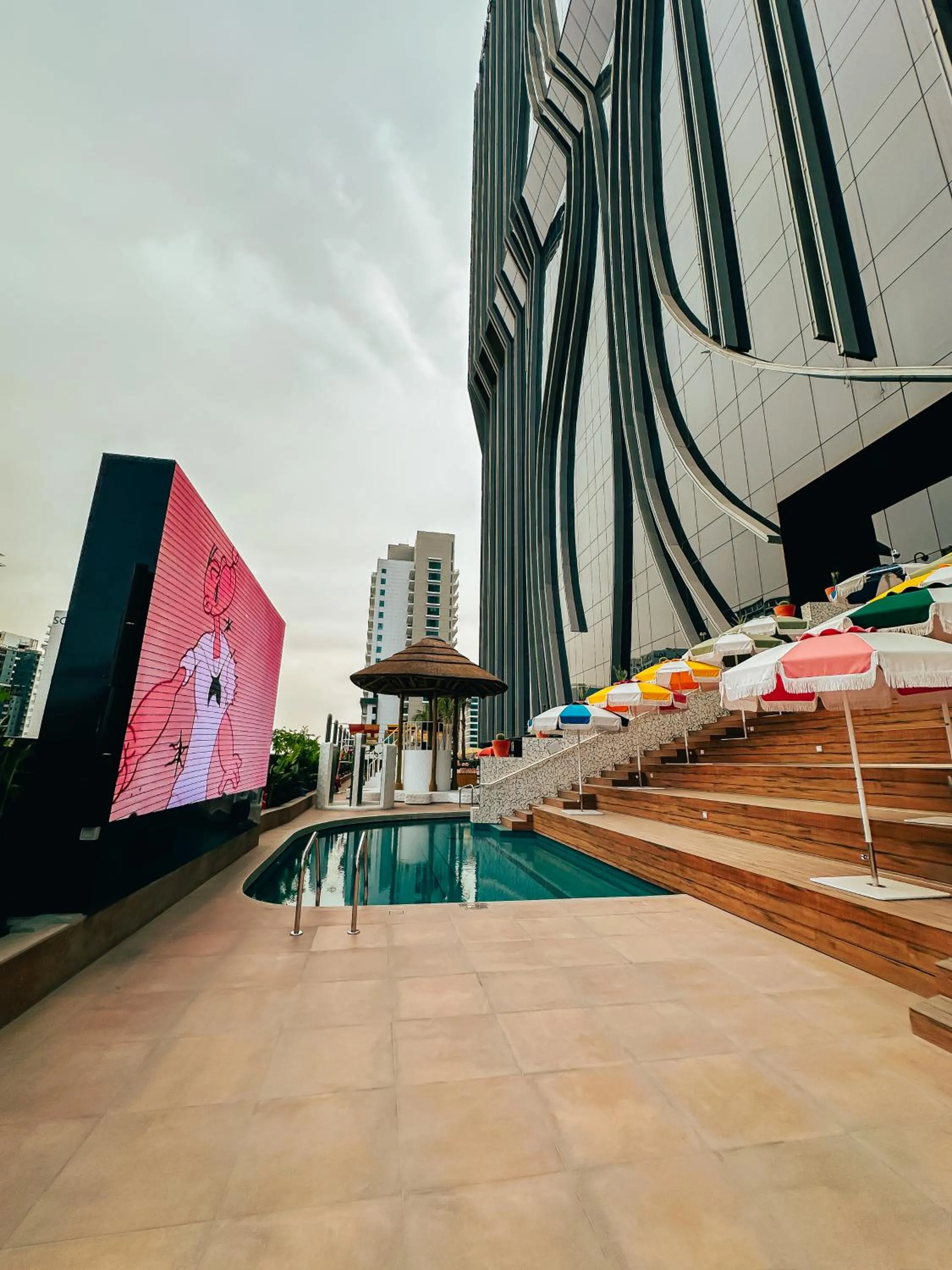 Swimming pool in Mama Shelter Dubai