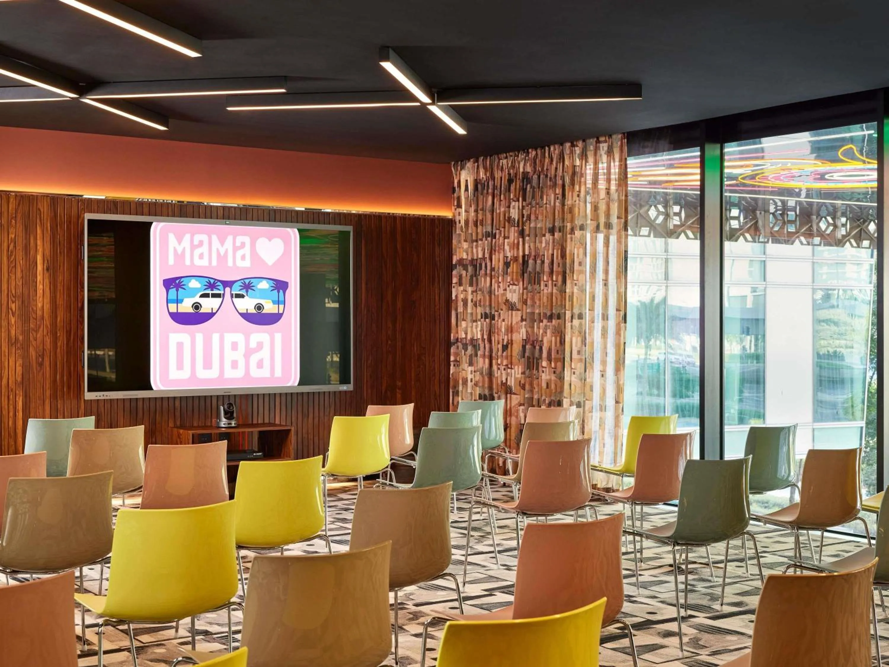Meeting/conference room in Mama Shelter Dubai