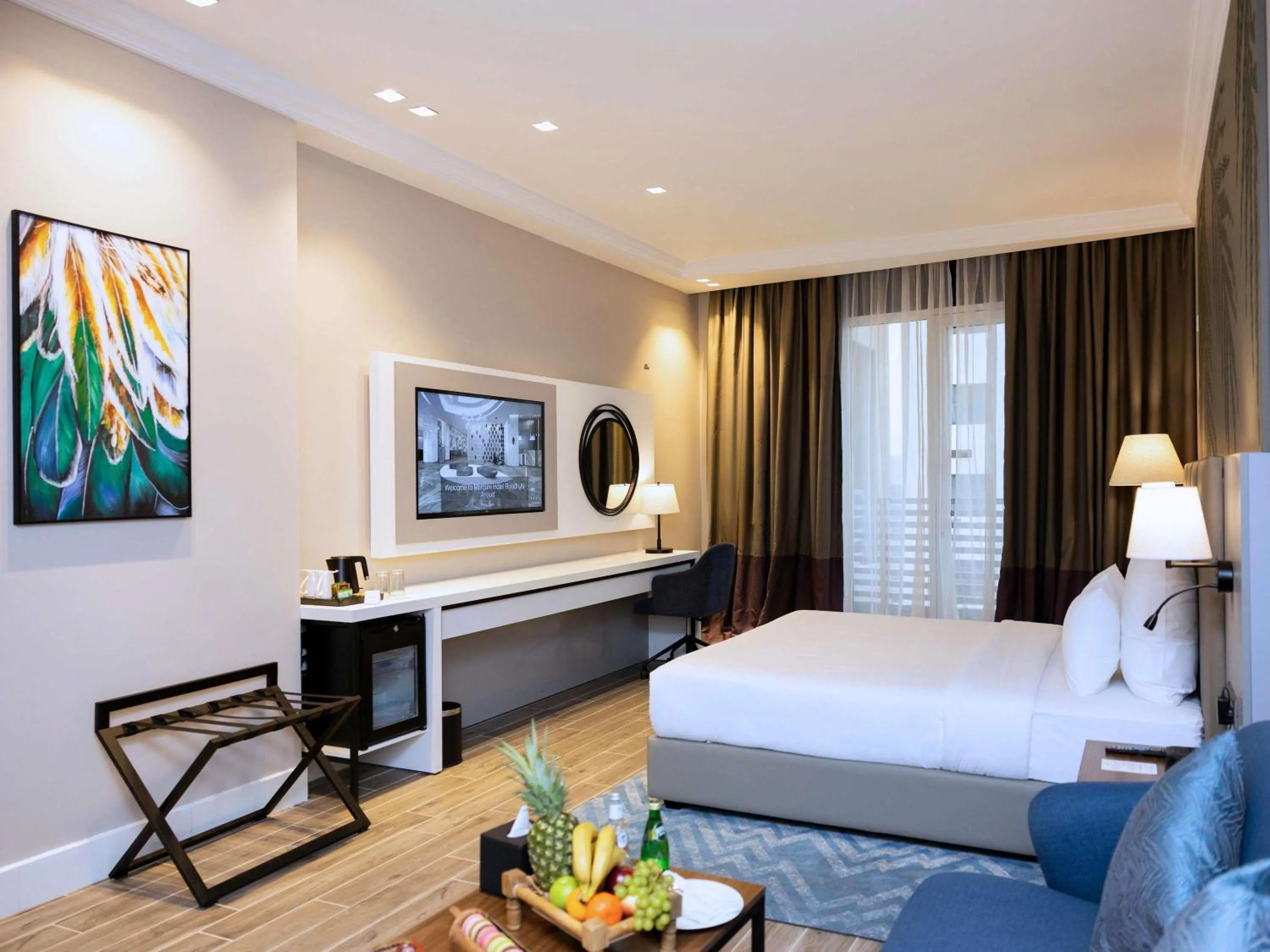 Bedroom, Bed in Mercure Riyadh Al Anoud