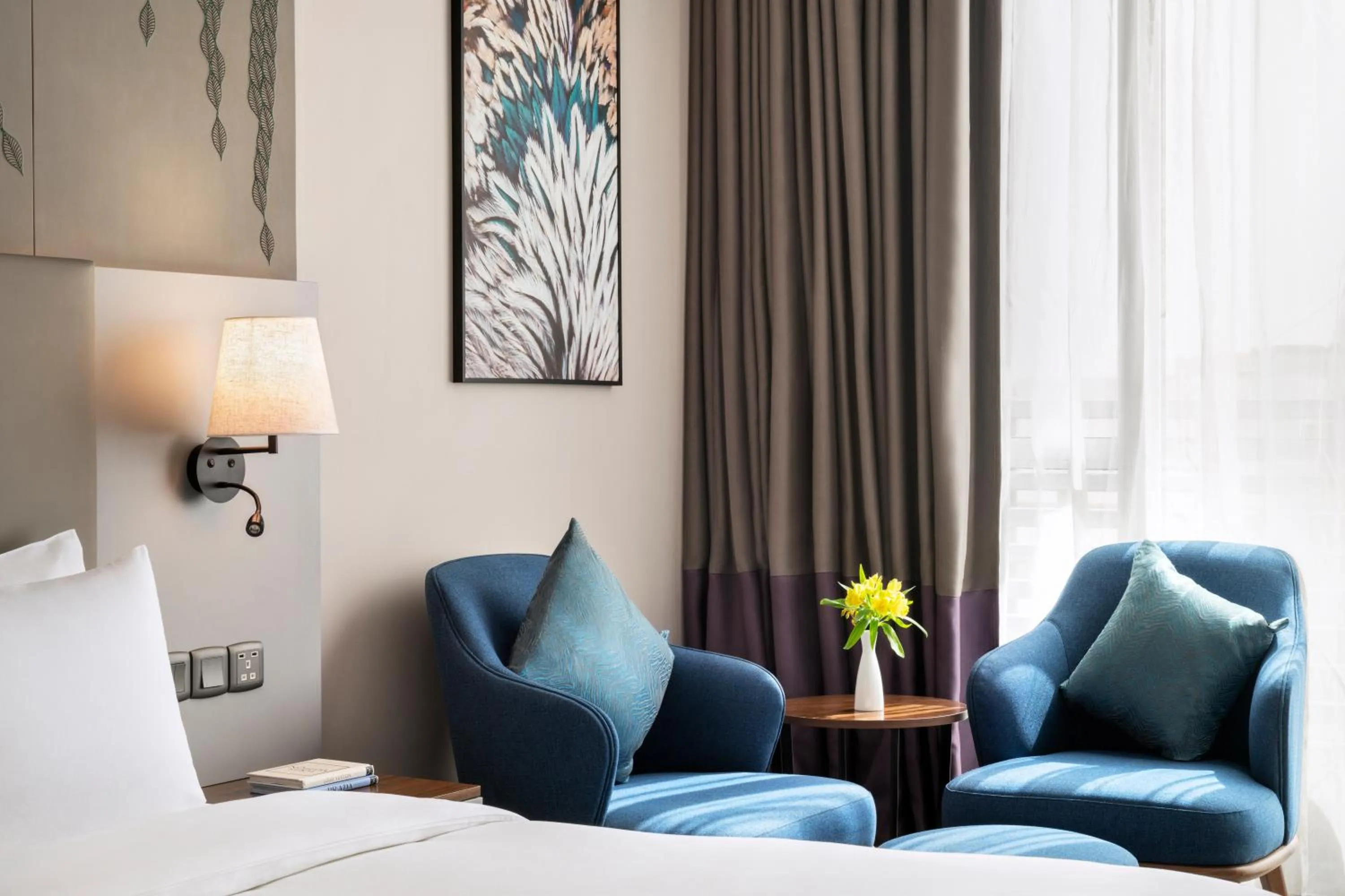 Seating area in Mercure Riyadh Al Anoud