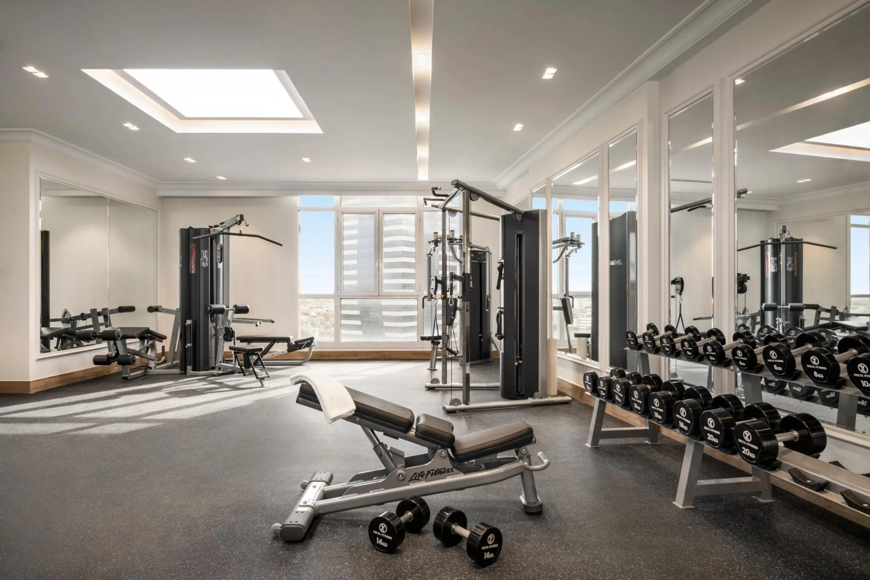 Fitness centre/facilities in Mercure Riyadh Al Anoud