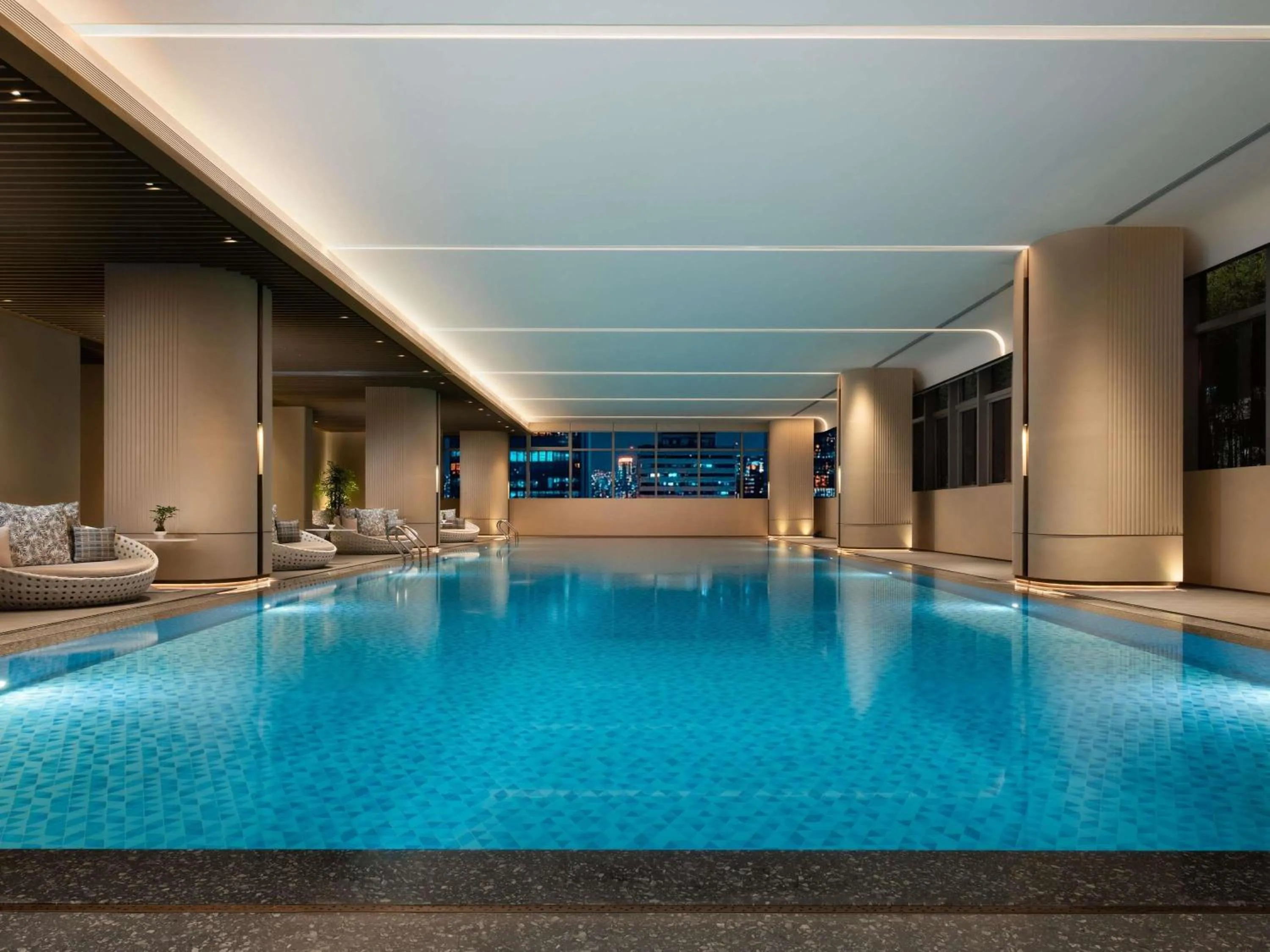 Pool view in Fashion Town Hotel Shenzhen MGallery Collection