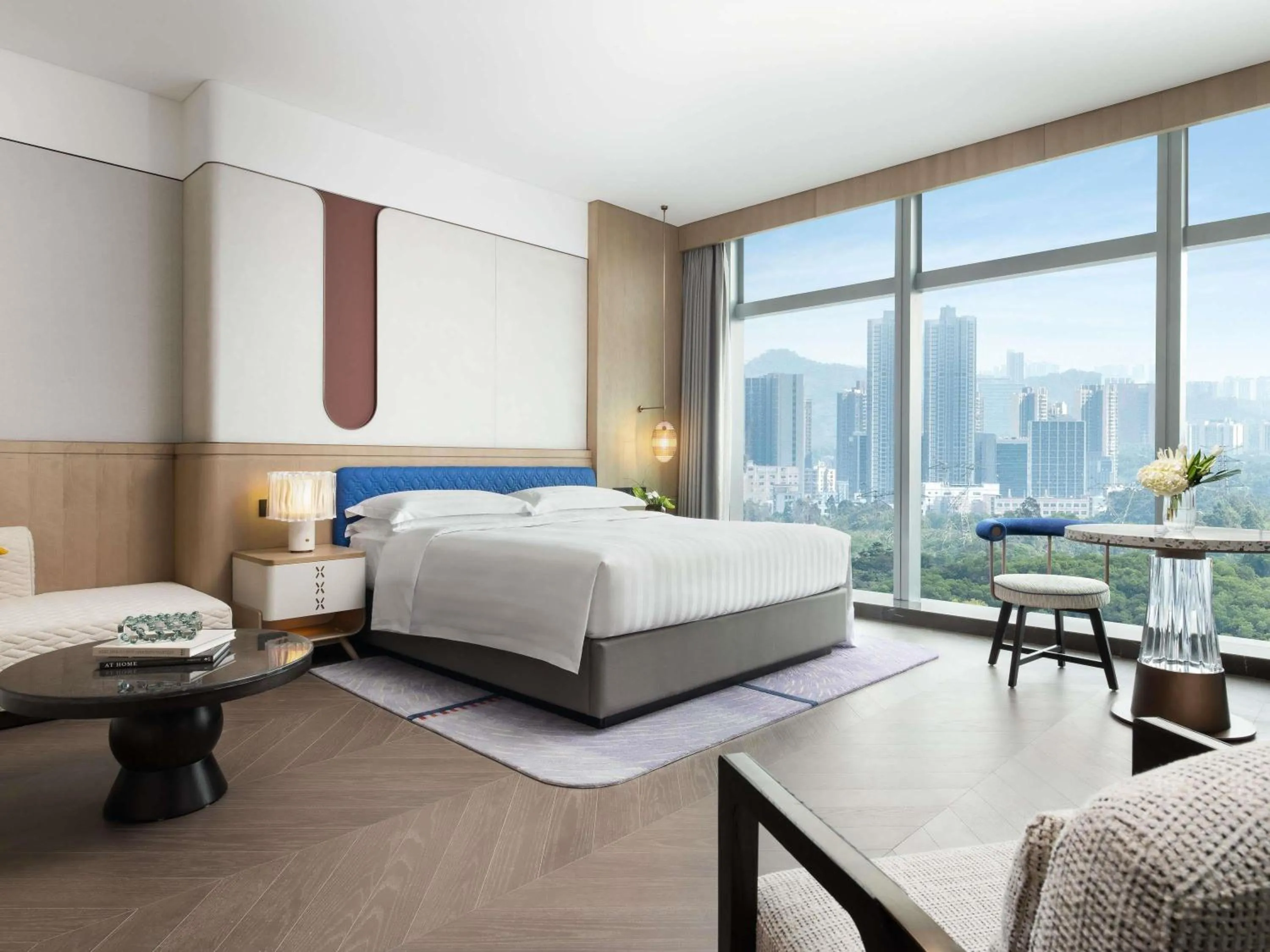 Bedroom, Bed in Fashion Town Hotel Shenzhen MGallery Collection