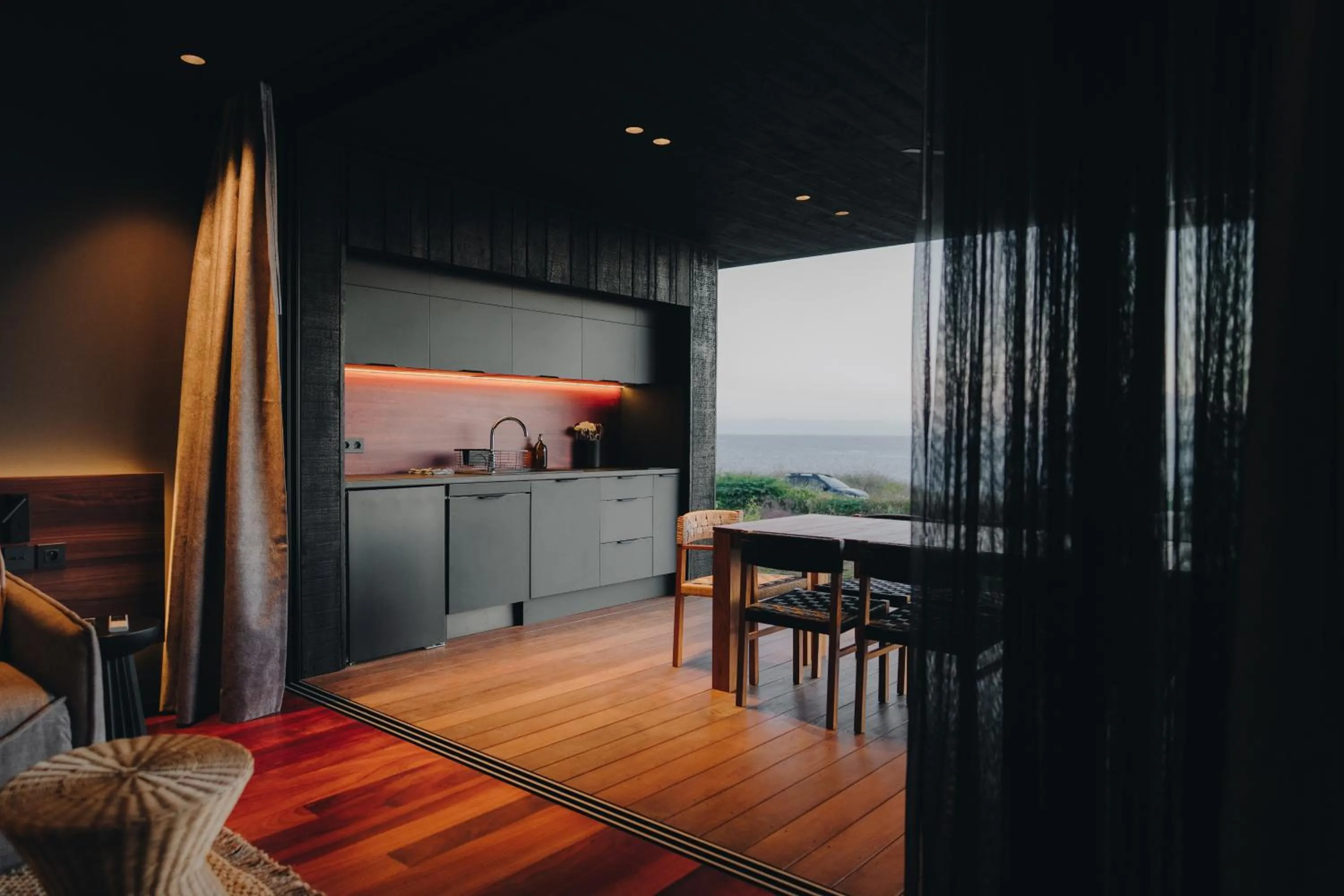 Kitchen or kitchenette in Wood Hôtel & Spa