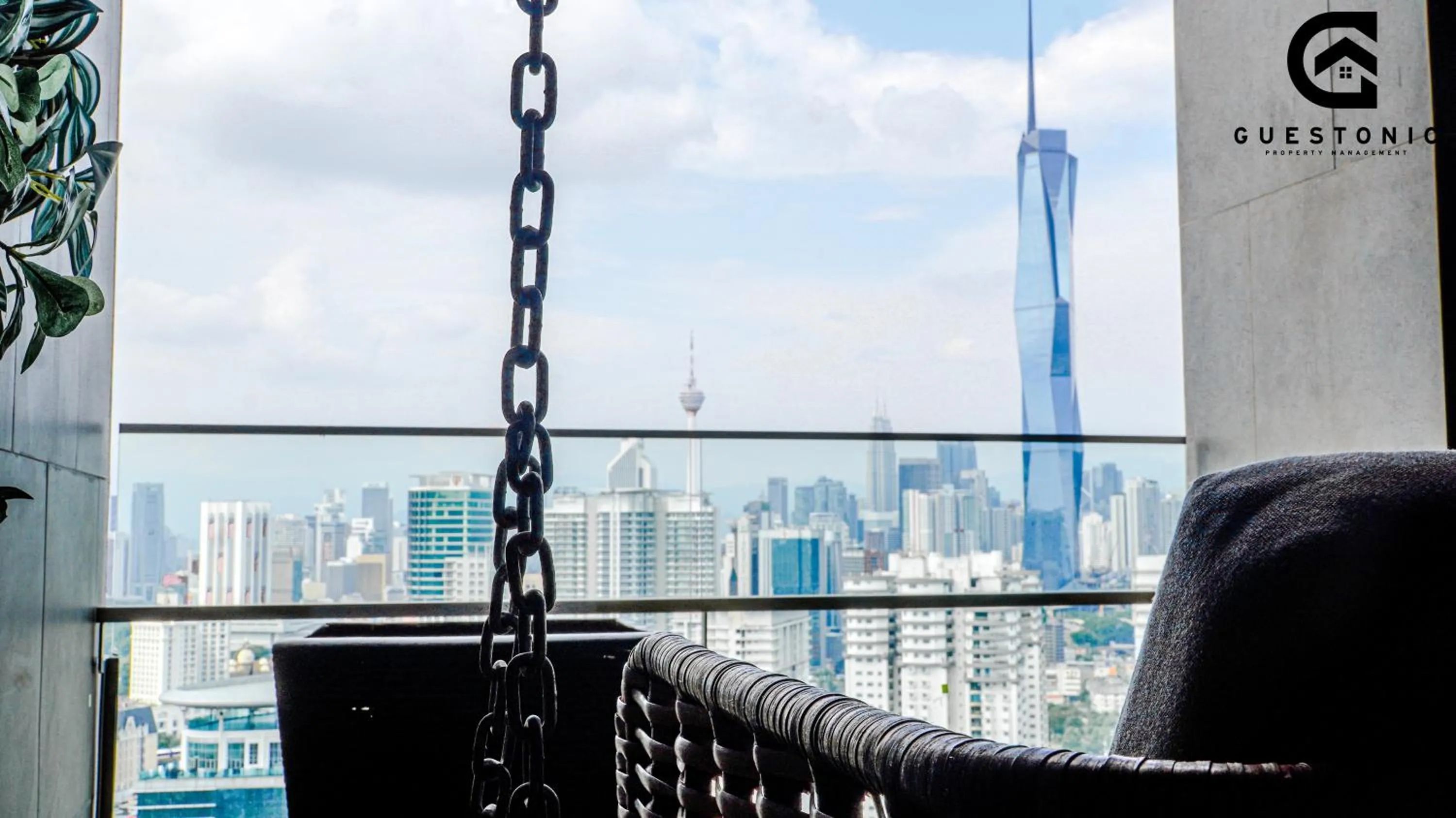 City view in Riveria City KL Sentral by Guestonic