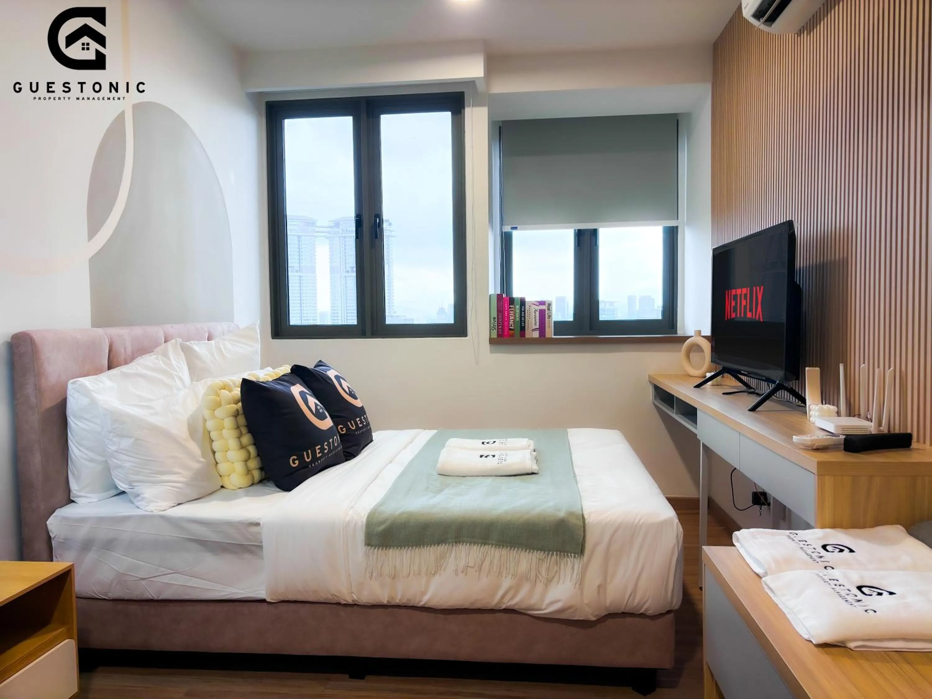 Bed in Riveria City KL Sentral by Guestonic